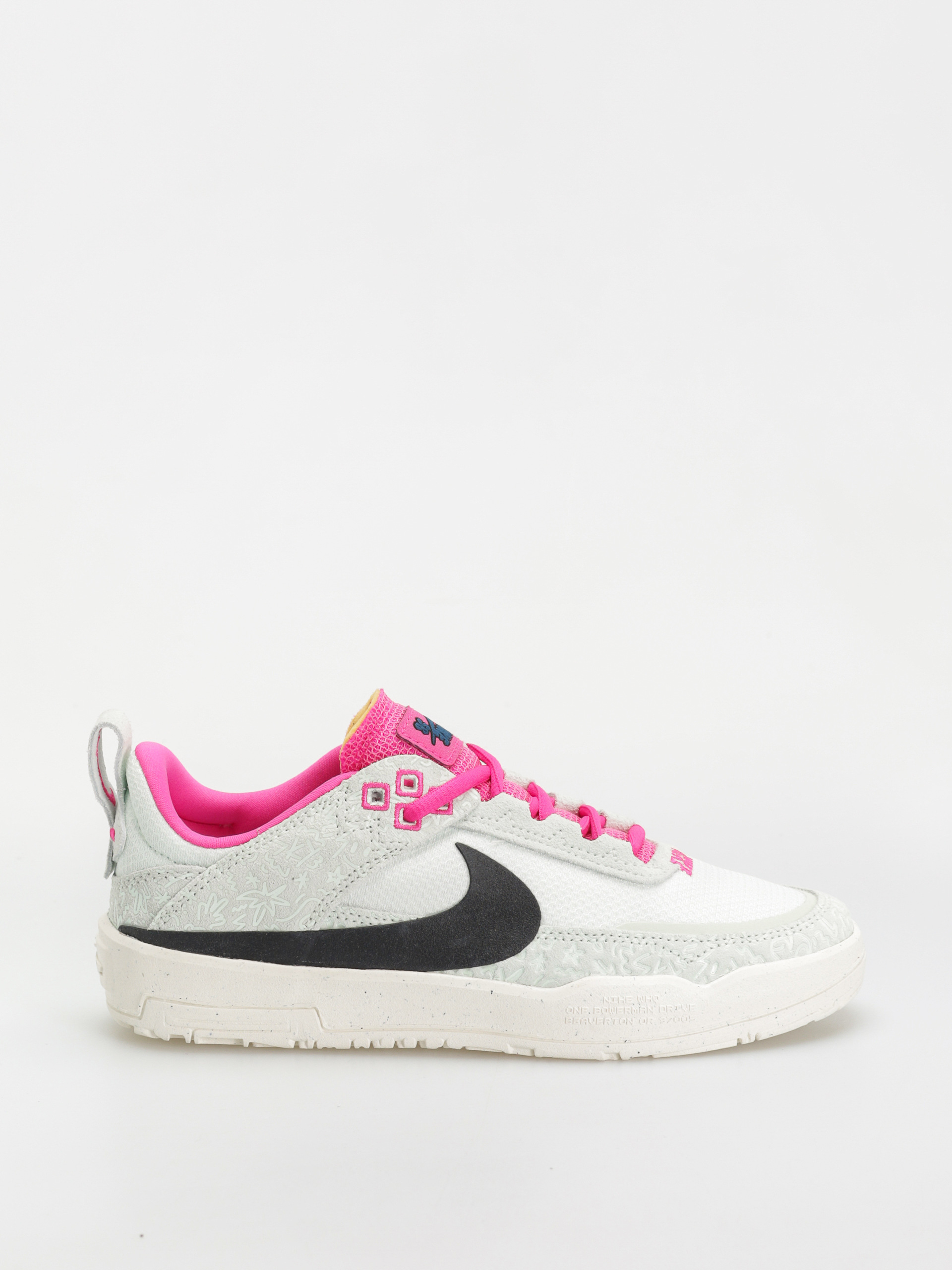 Nike Sneaker Nike Sb Blazer English Rose Nike SB Day One SE JR Shoes White, Pink (sail/black Barely Green