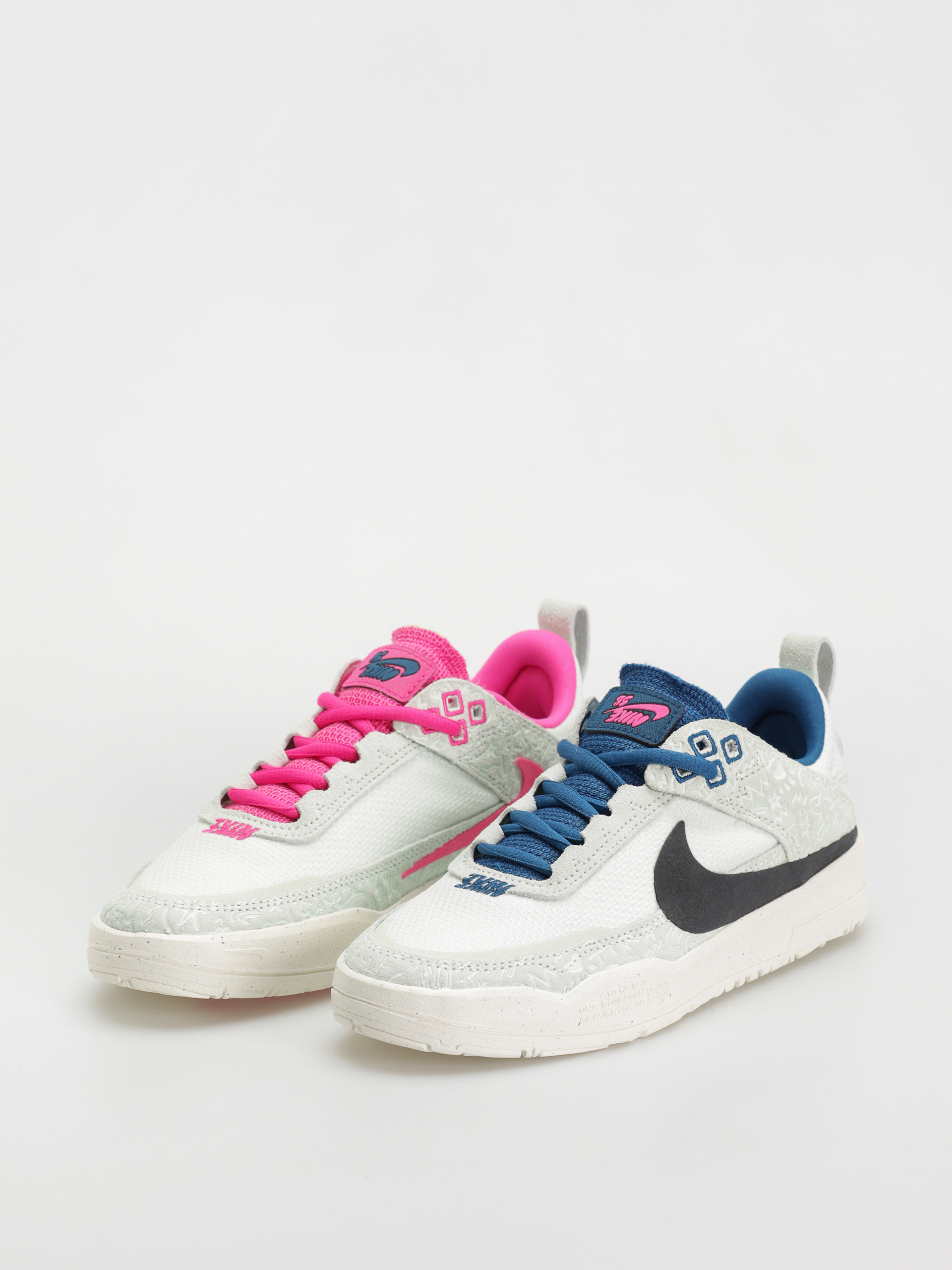 Nike SB Day One SE JR Shoes (sail/black barely green fierce pink)