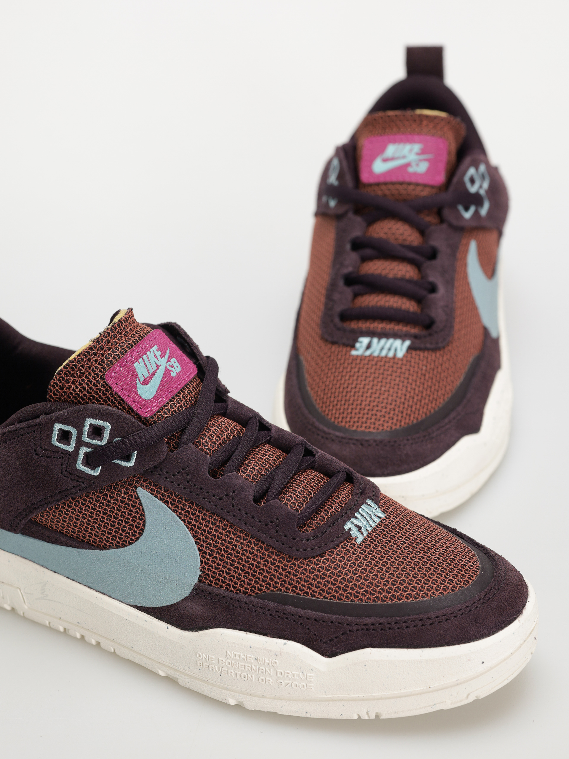Nike SB Day One JR Schuhe (burgundy ash/denim turq dark pony sail)