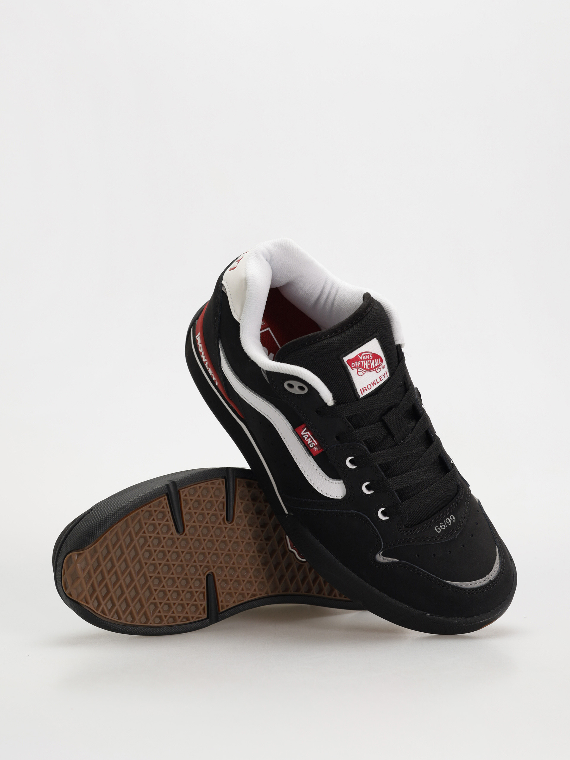 Vans Rowley Xlt Shoes (black/white/red)