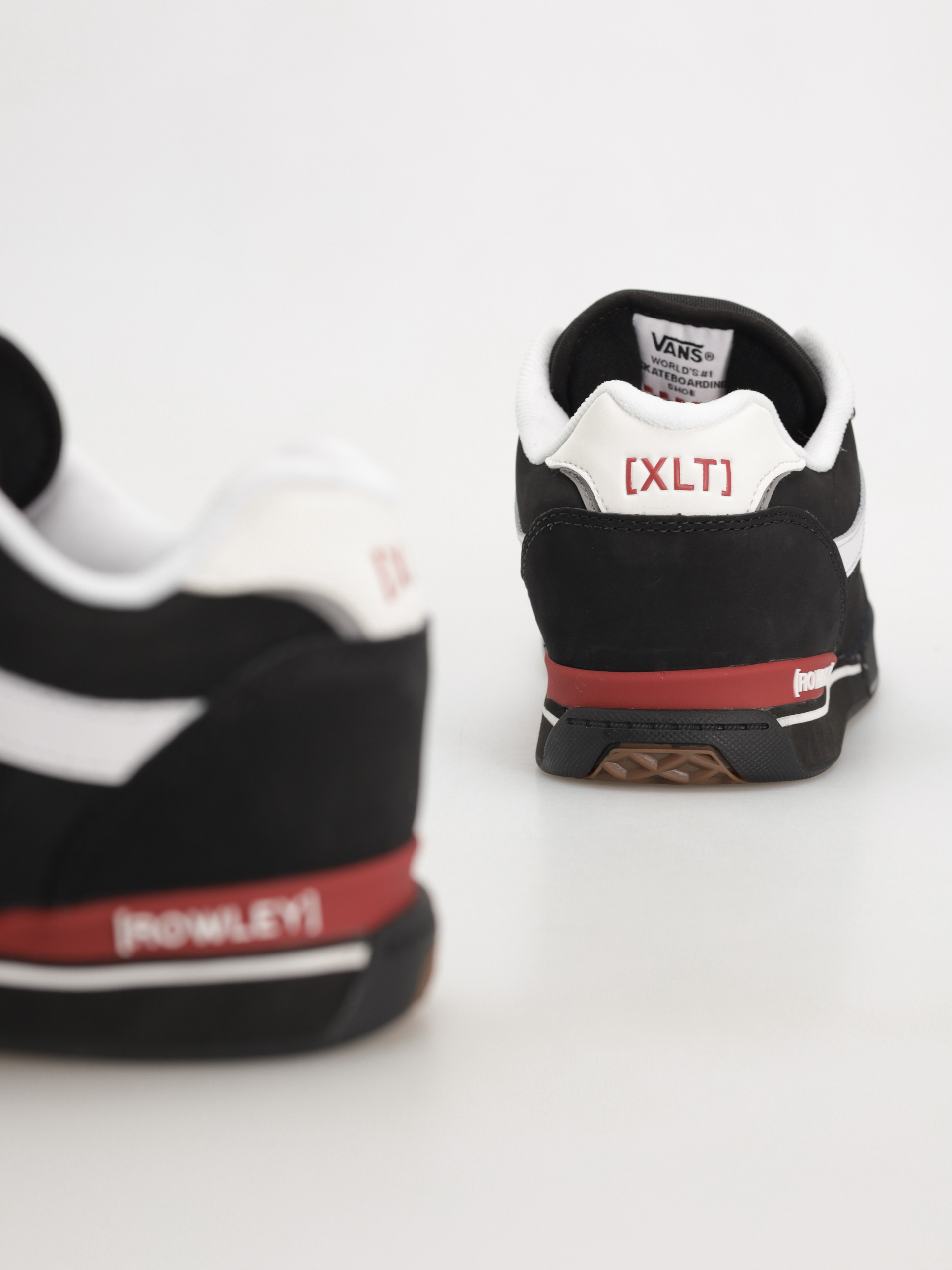Vans Rowley Xlt Shoes (black/white/red)
