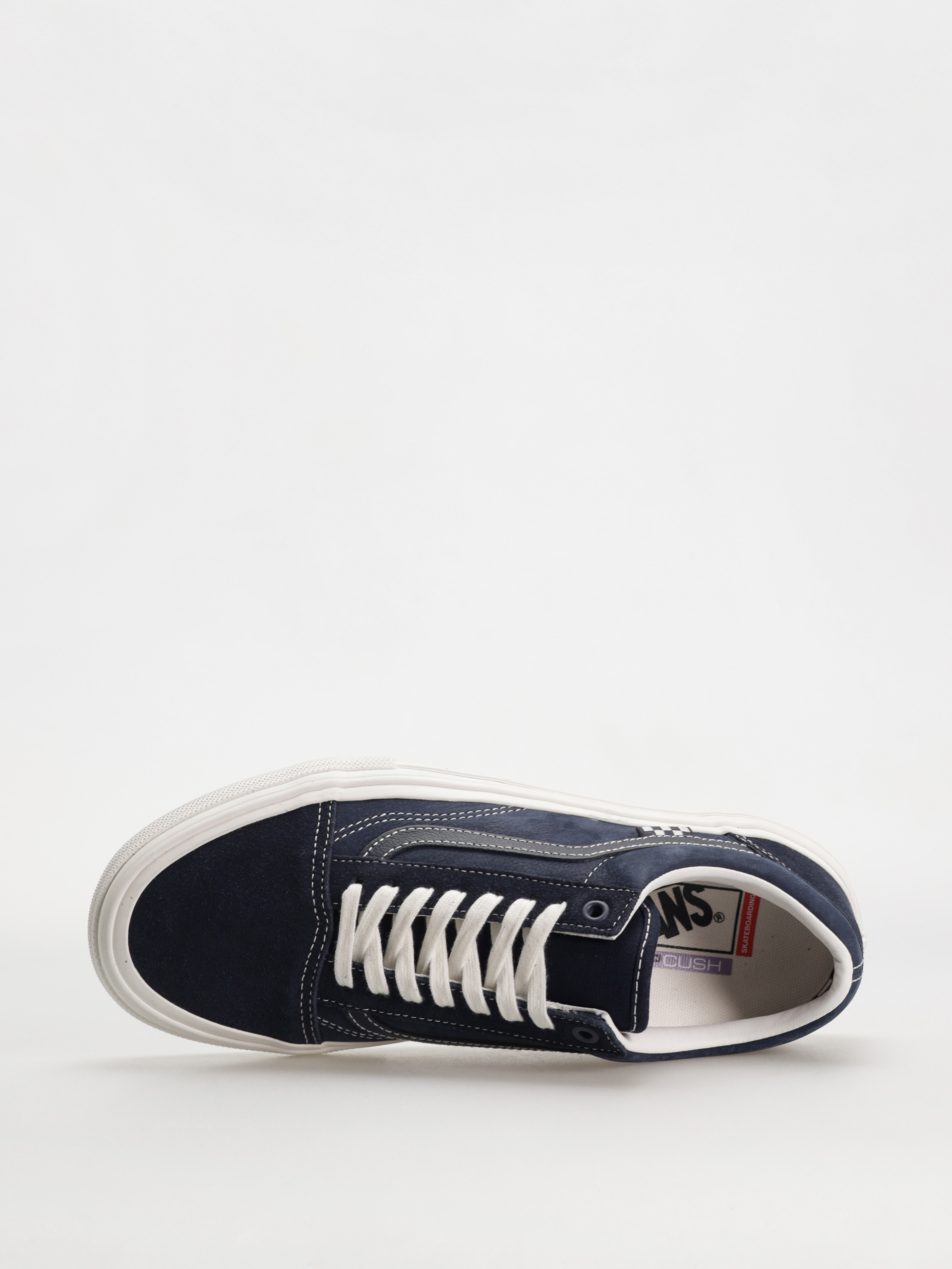 Vans Skate Old Skool Shoes navy blue wrapped deep navy vintage white