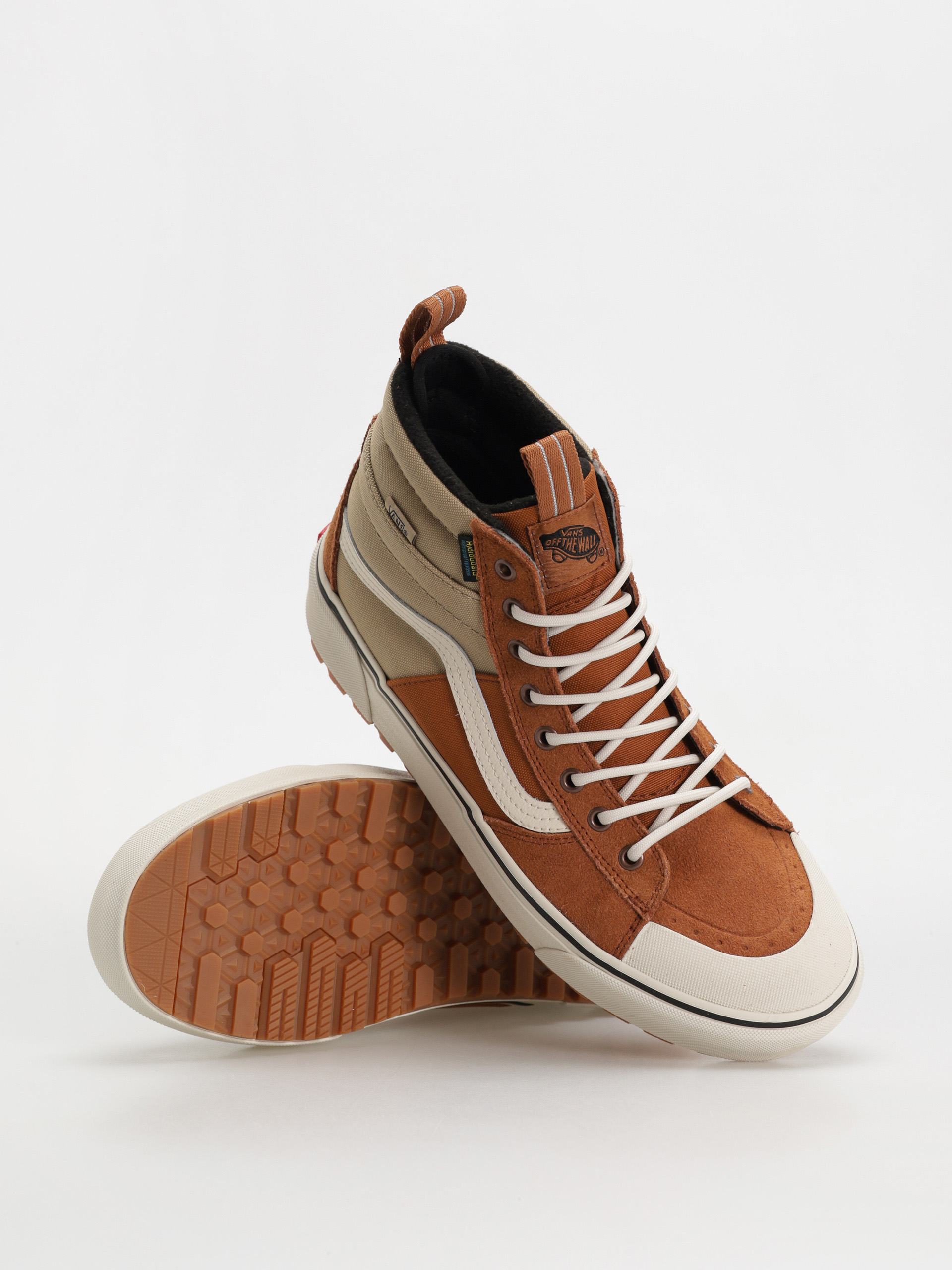 Vans Sk8 Hi Waterproof MTE Schuhe (glazed ginger/marshmallow)