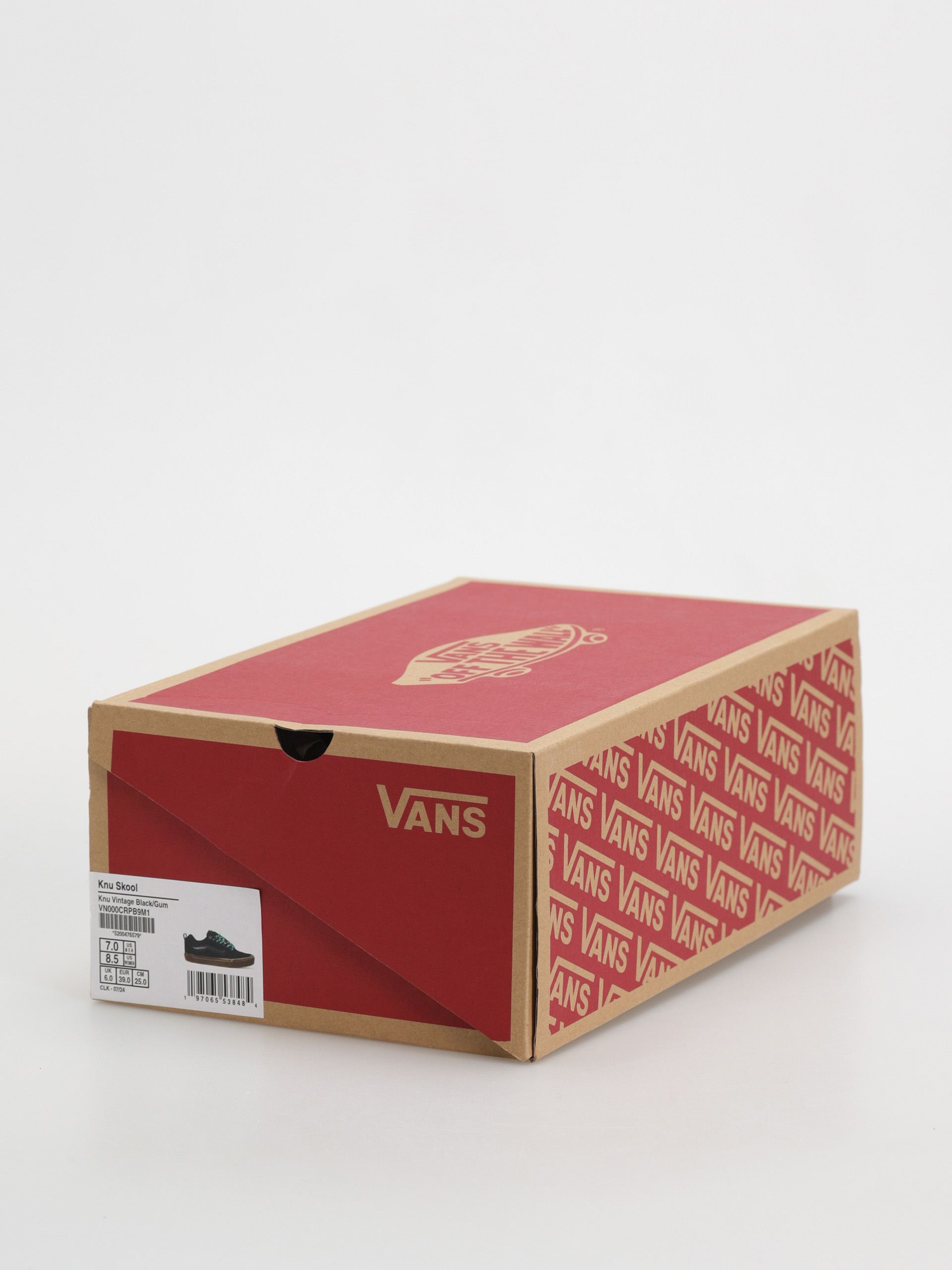 Vans Knu Skool Shoes (knu vintage black/gum)