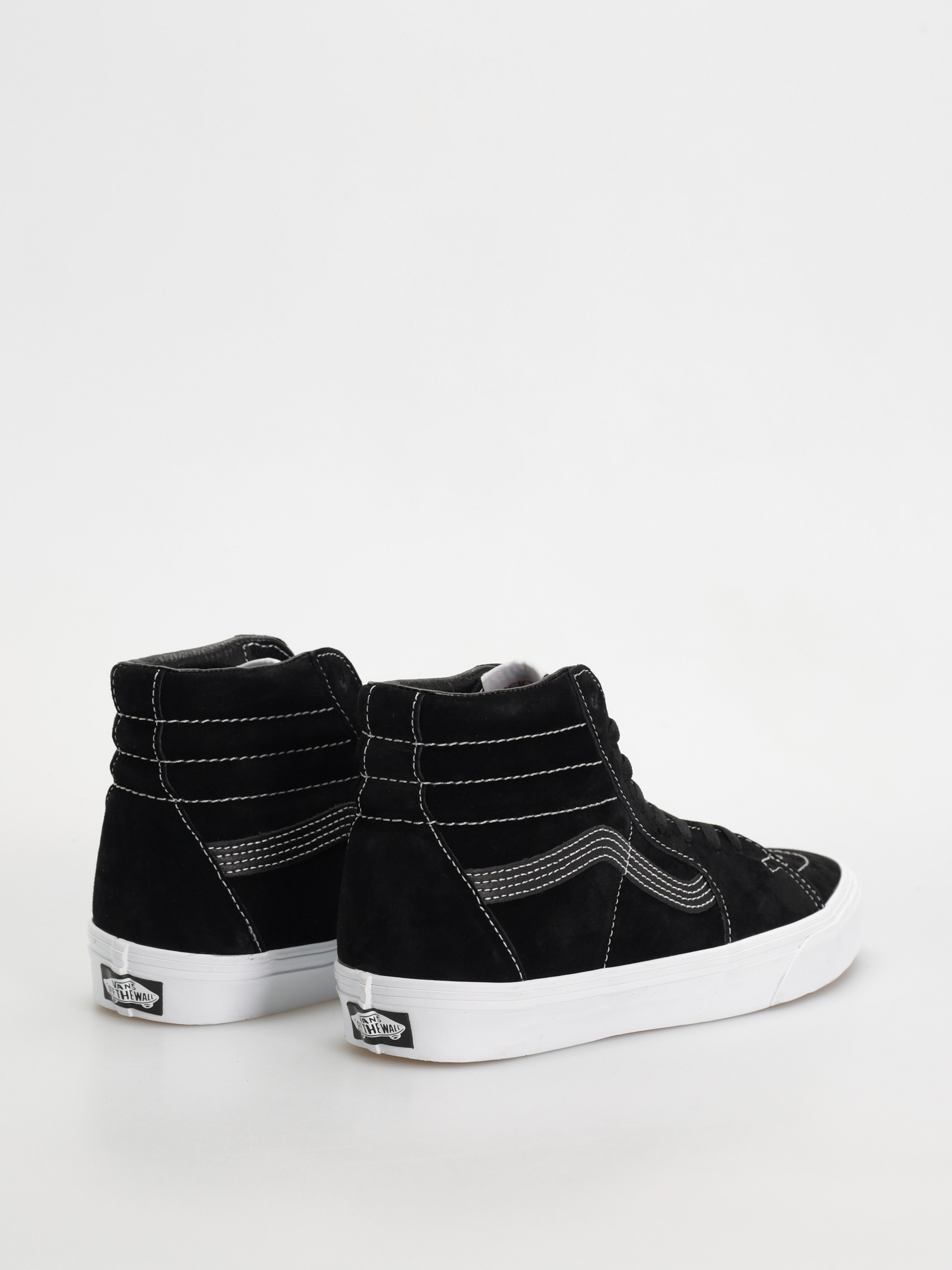 Vans Sk8 Hi Shoes (pig suede black)