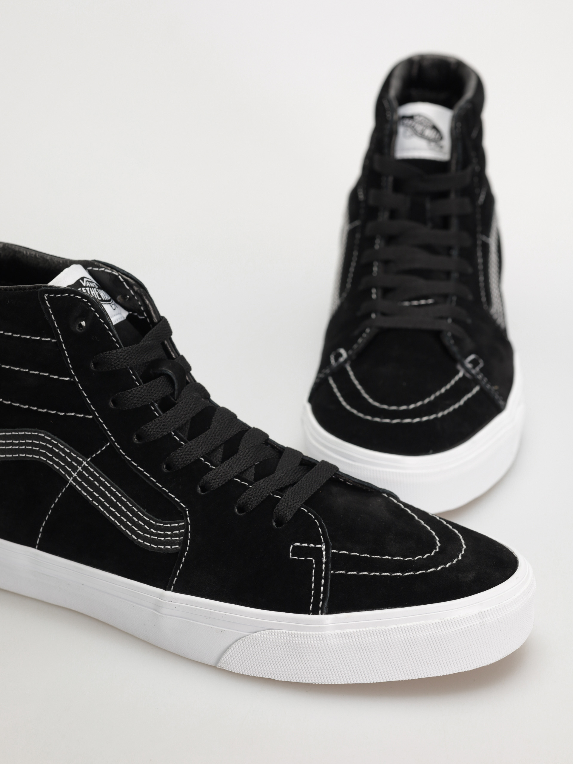 Vans Sk8 Hi Schuhe (pig suede black)