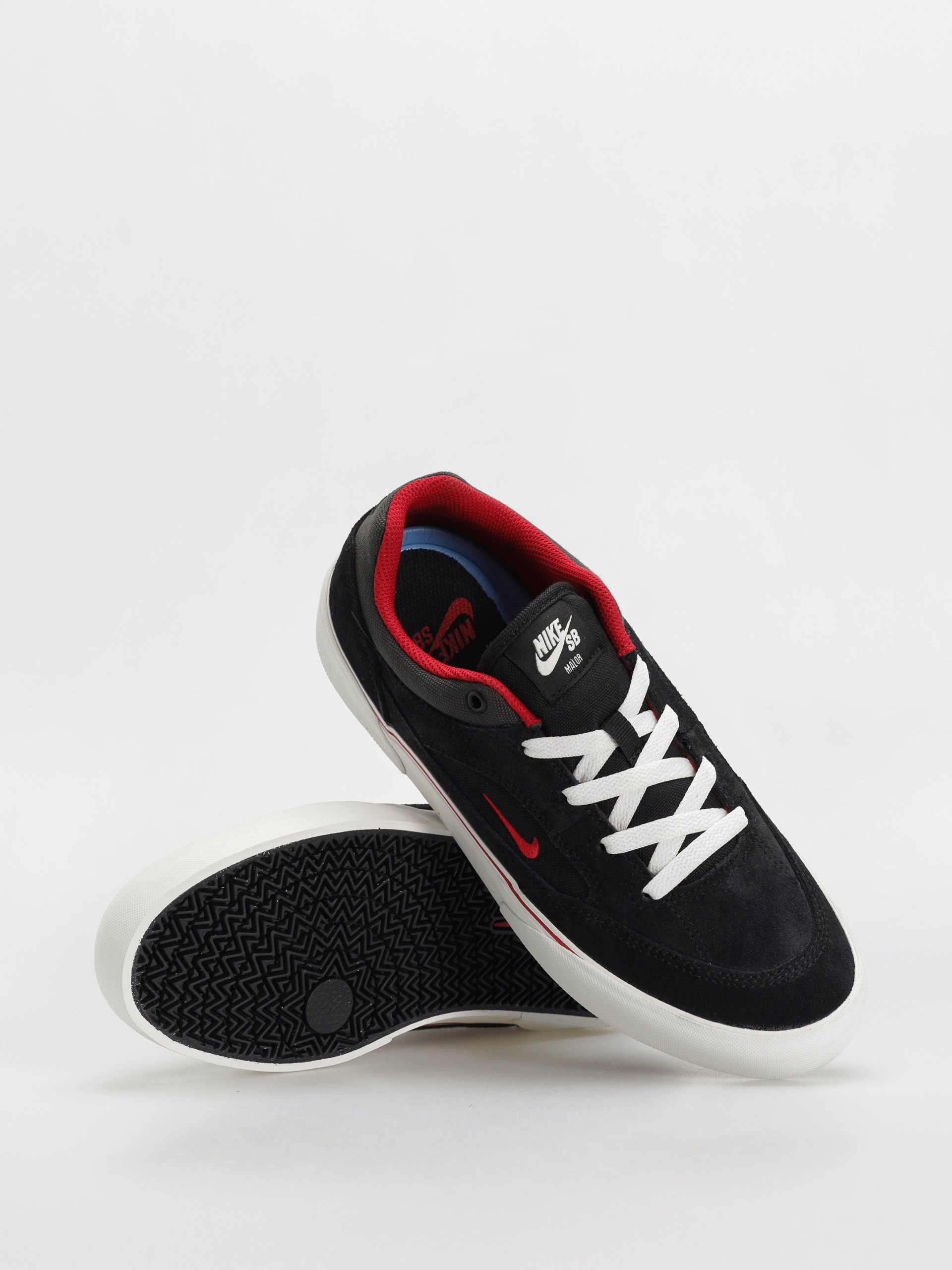 Nike SB Malor Schuhe black gym red black anthracite