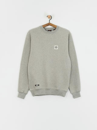 MassDnm Patch Crew Sweatshirt (lt heather grey)