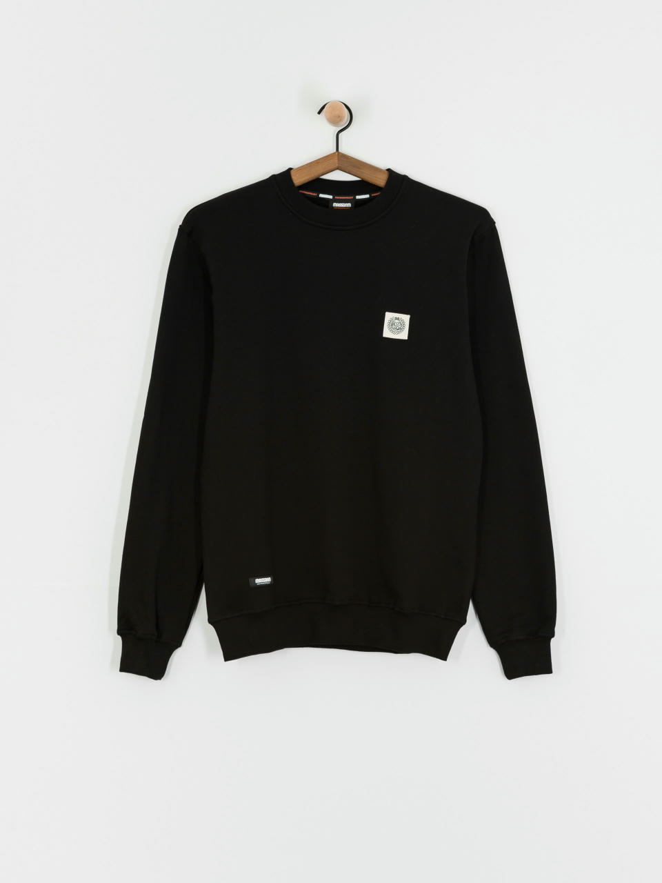 MassDnm Patch Crew Sweatshirt (black)