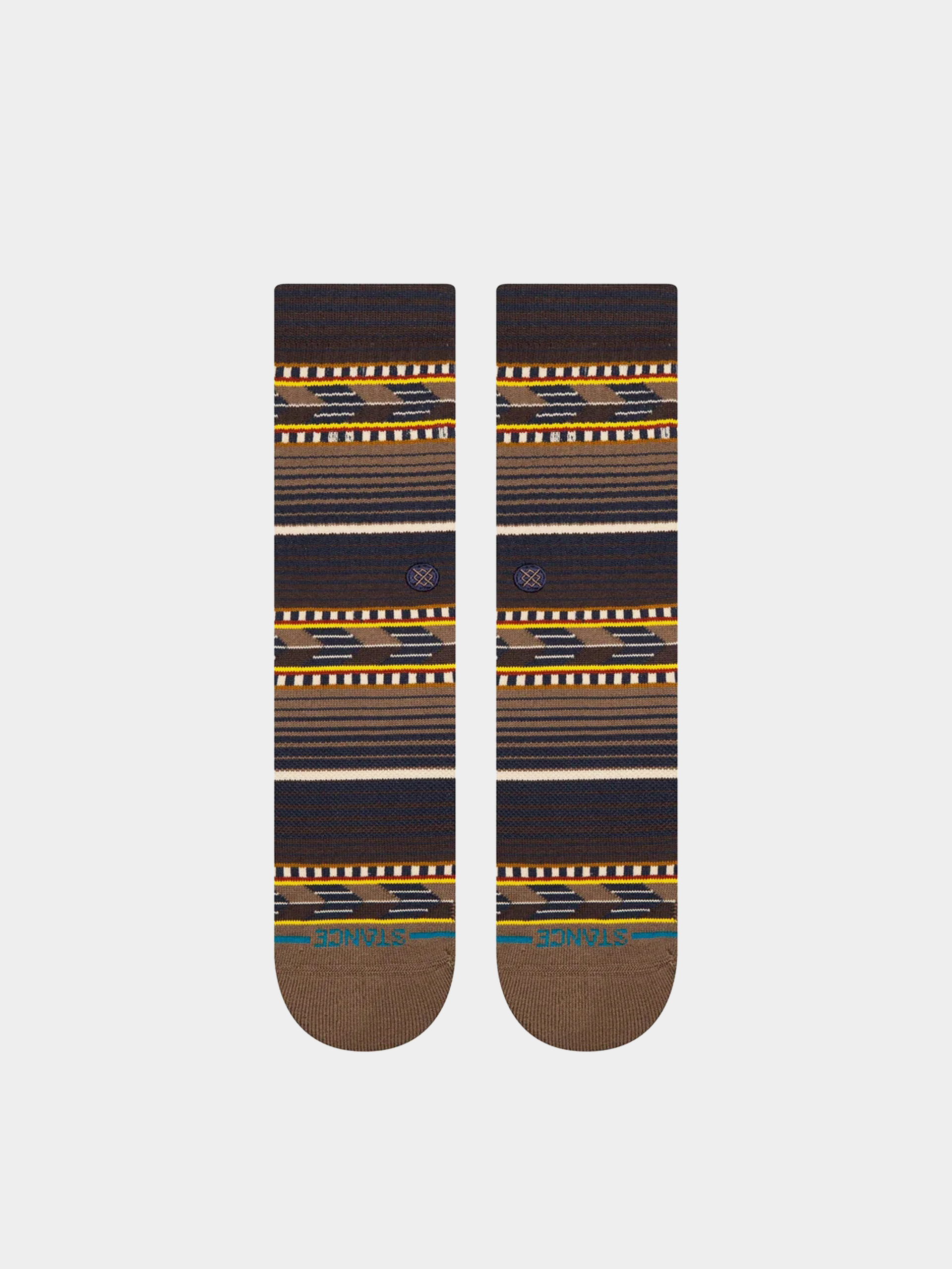 Stance Cedar Rock Crew Socks (brown)