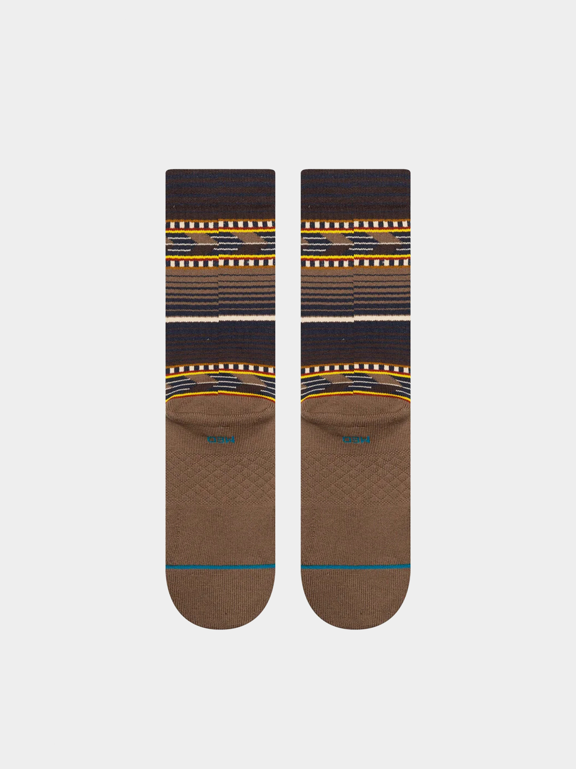 Stance Cedar Rock Crew Socks (brown)