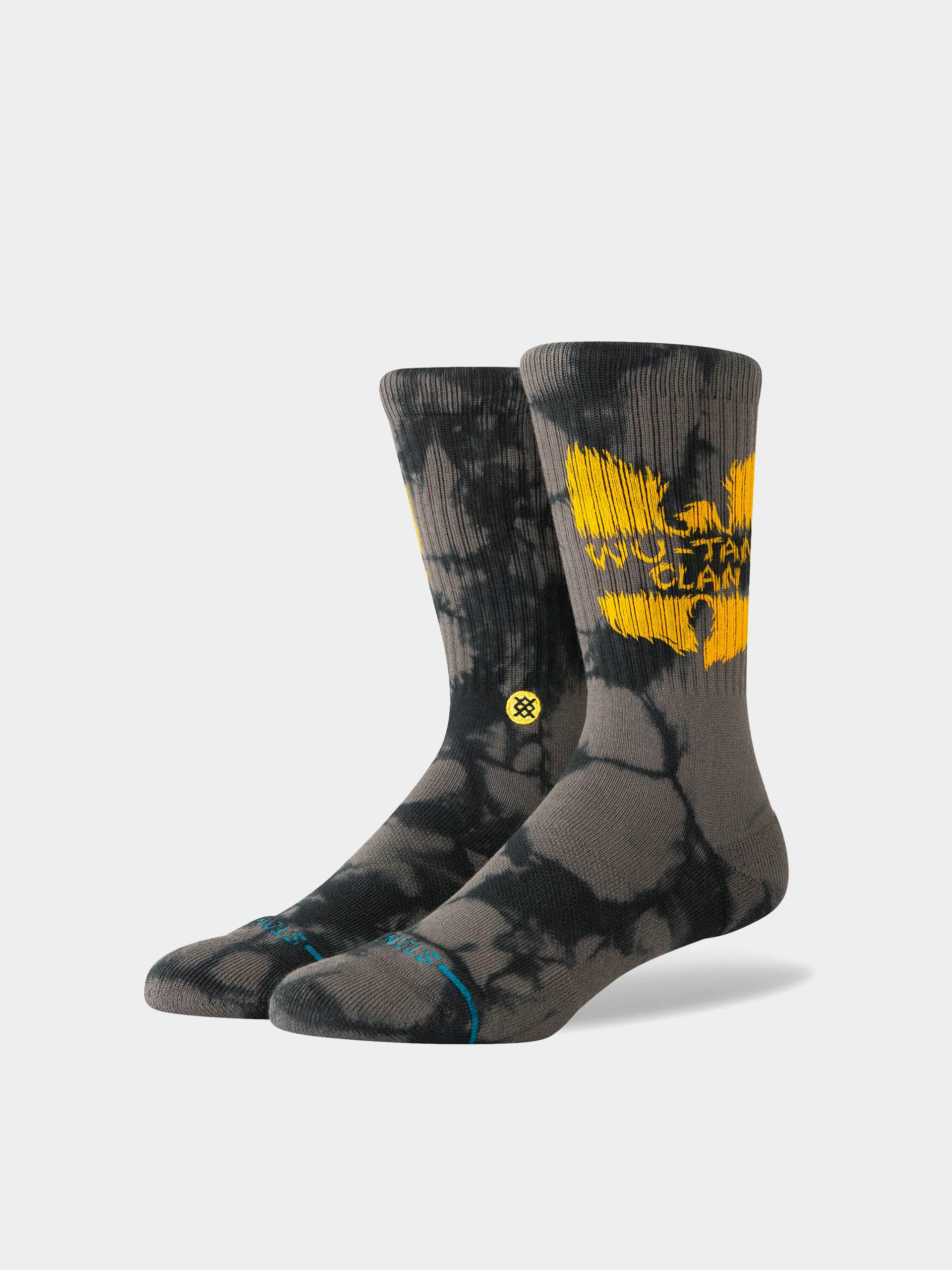 Stance Shaolin Slums Crew Socks (black)