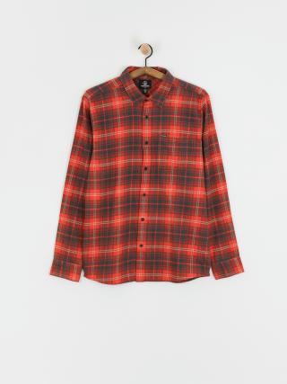 Volcom Caden Plaid Ls Hemd (bright red)