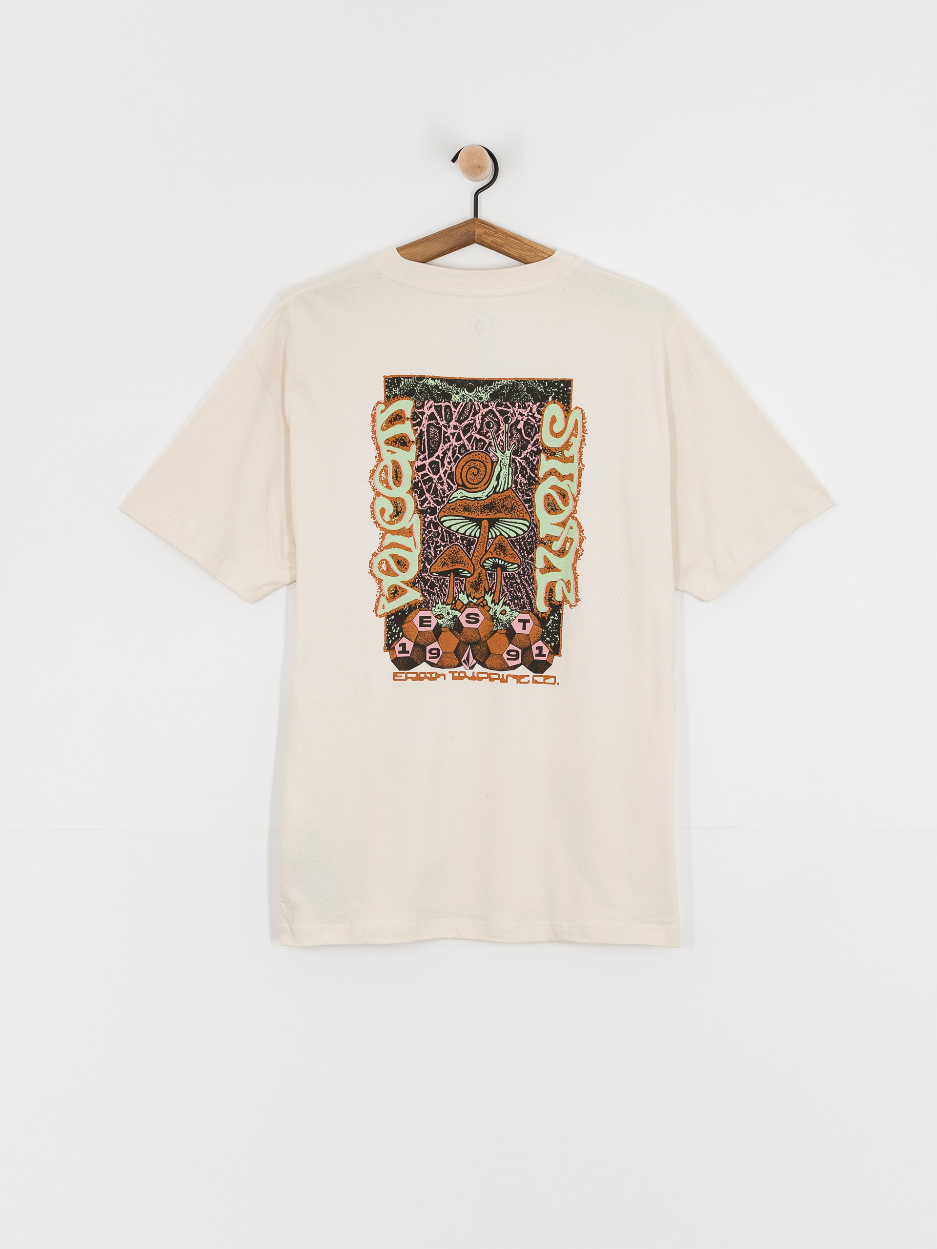 Volcom Mindoor Lse T-Shirt (dirty white)