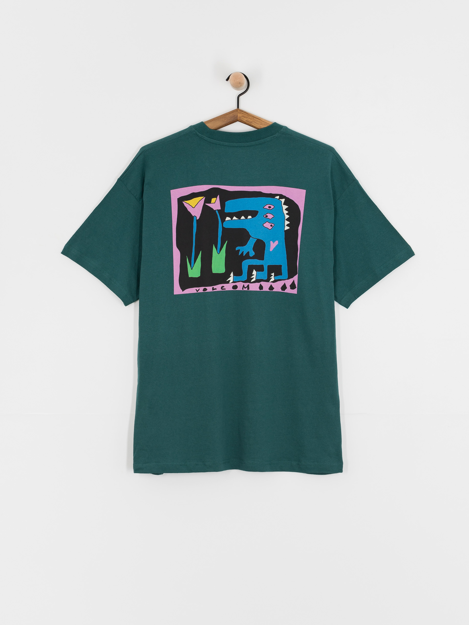 Volcom Arthur Dino Lse T-Shirt (evergreen)