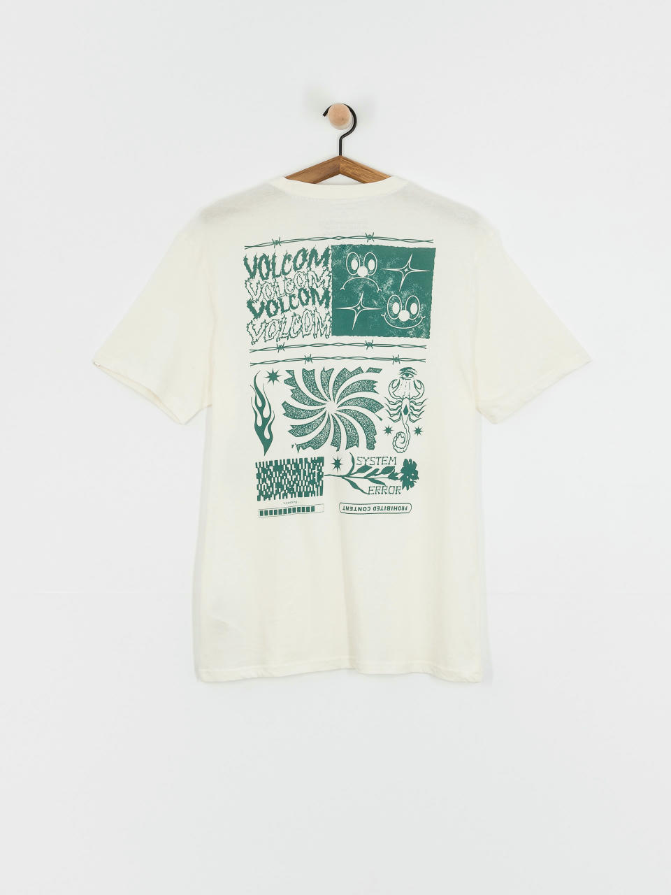 Volcom System Error T-Shirt (off white)