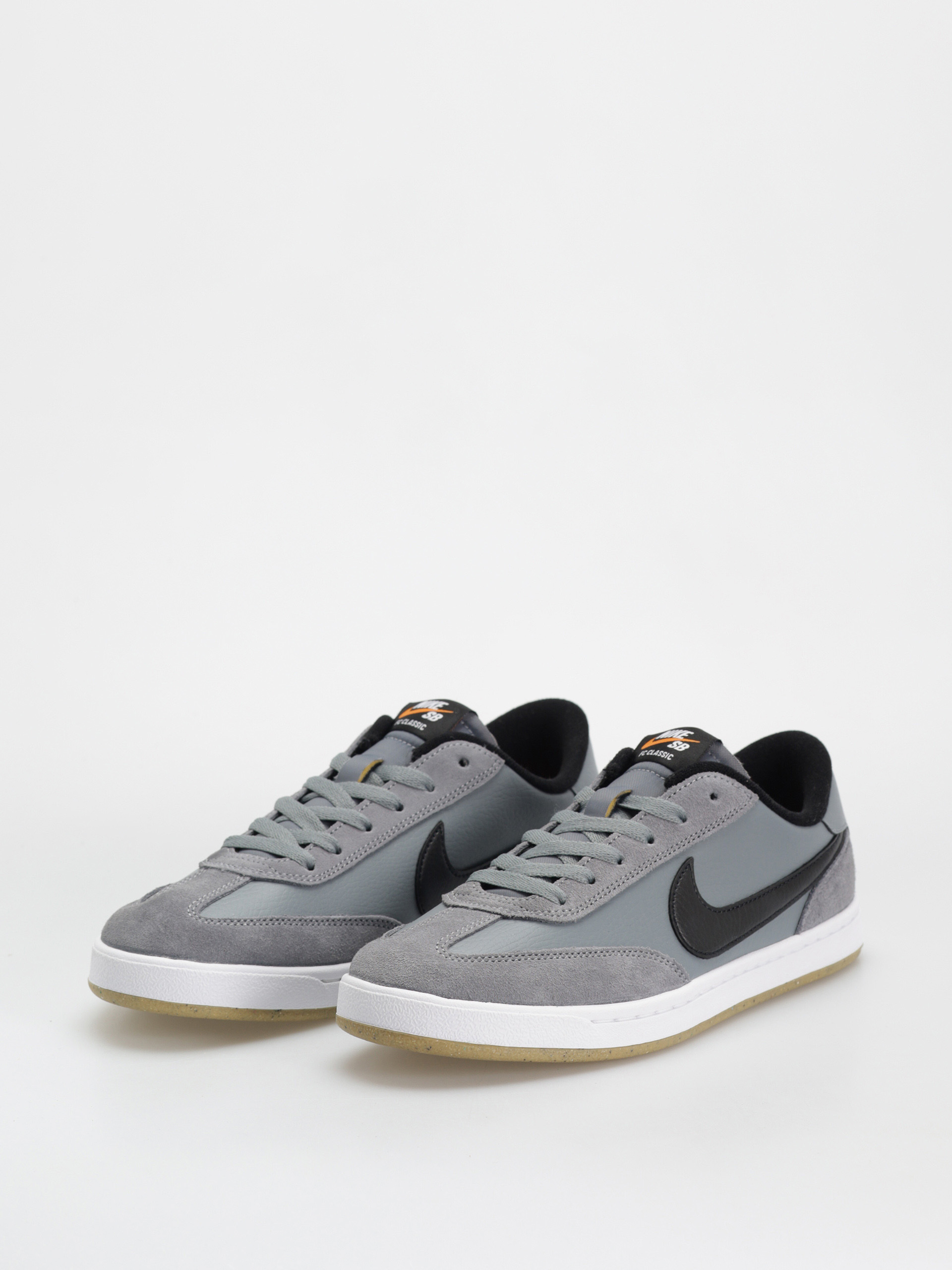 Nike SB Fc Classic Shoes (cool grey/black white vivid orange)