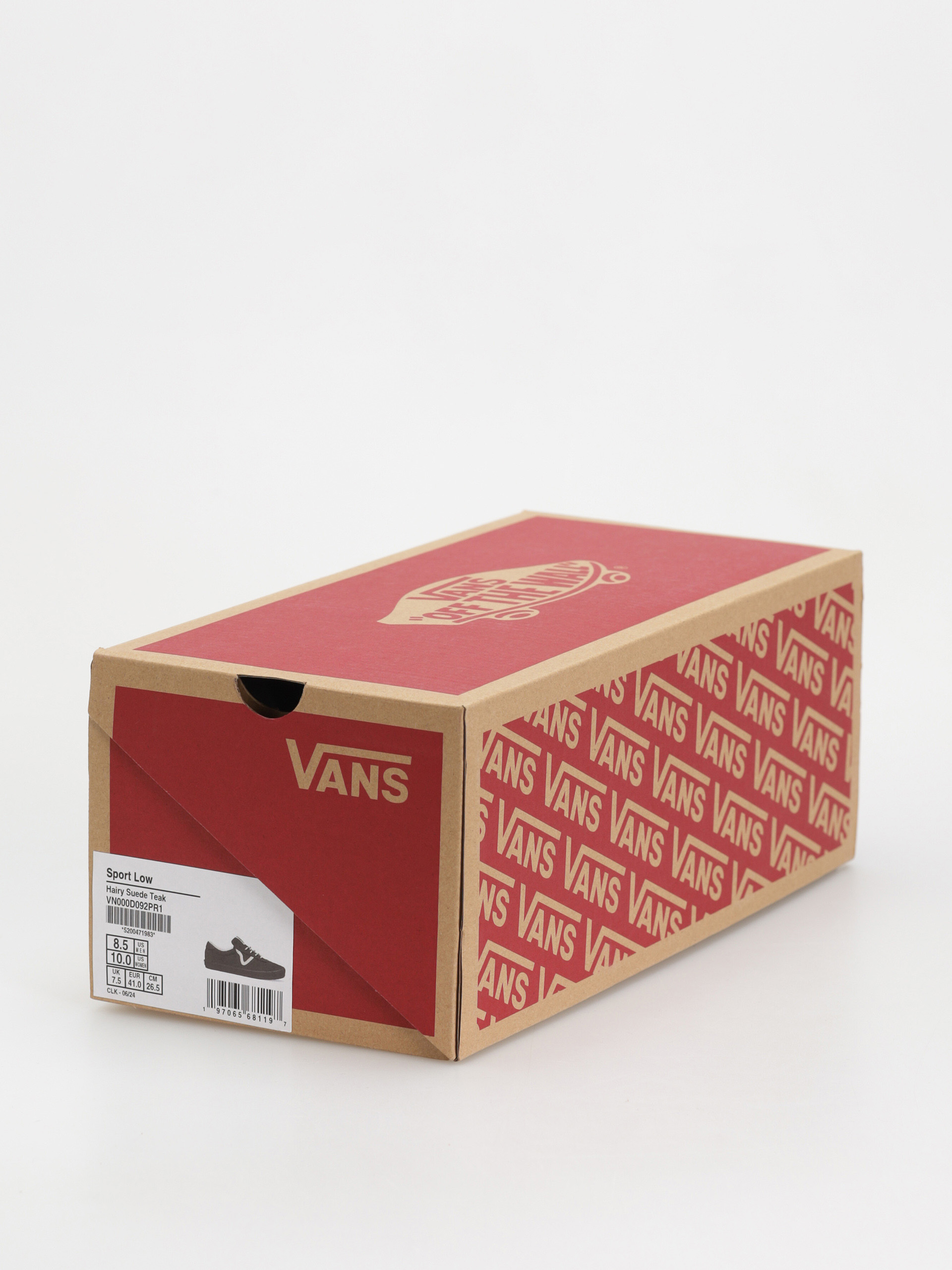 Vans Sport Low Shoes (hairy suede teak)