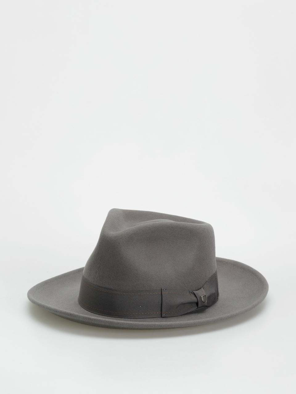 Brixton Swindle Convertabrim Fedora Hat (grey/grey)