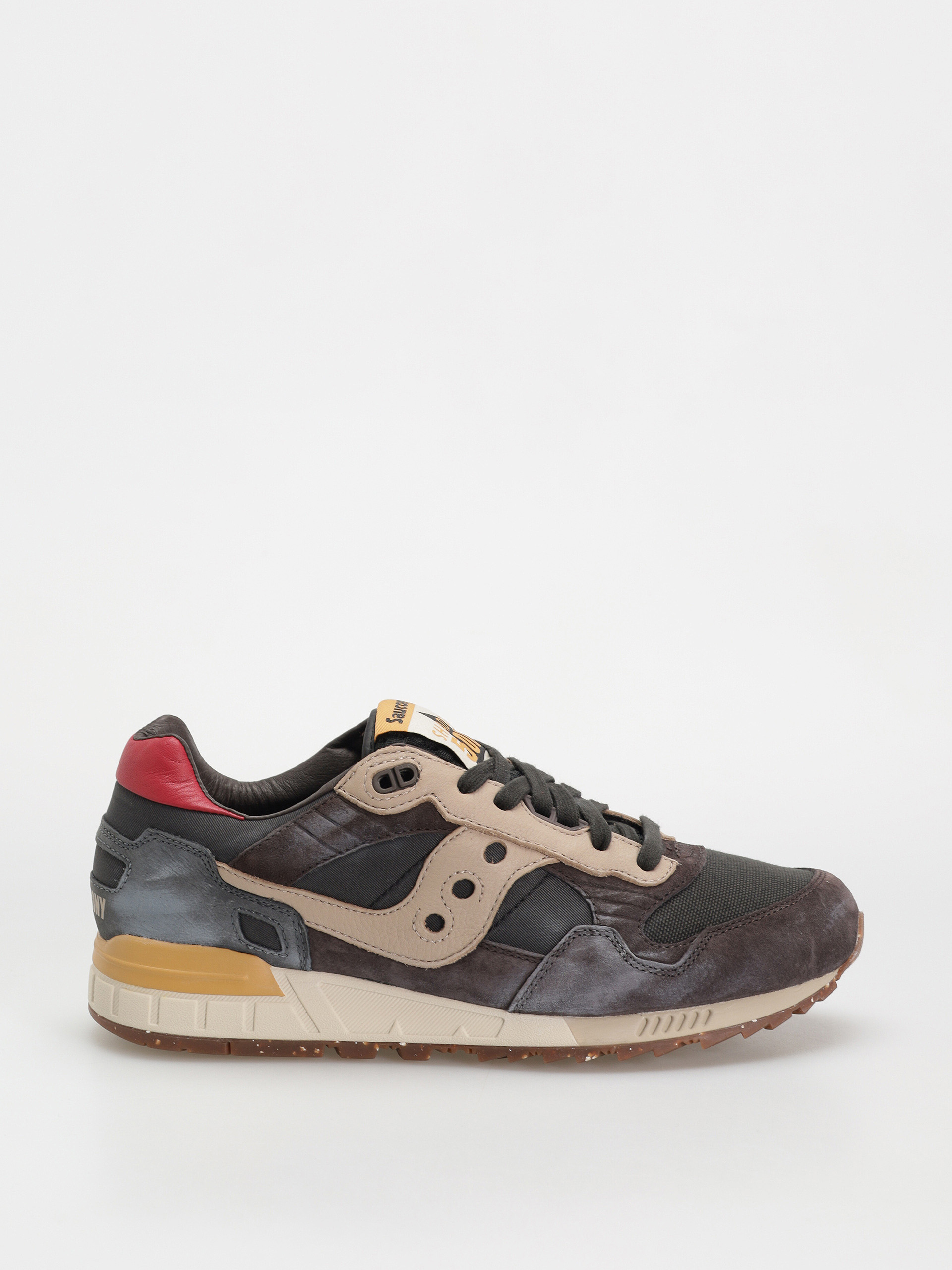 Saucony Shadow 5000 Shoes brown, multicolor (black/brown)