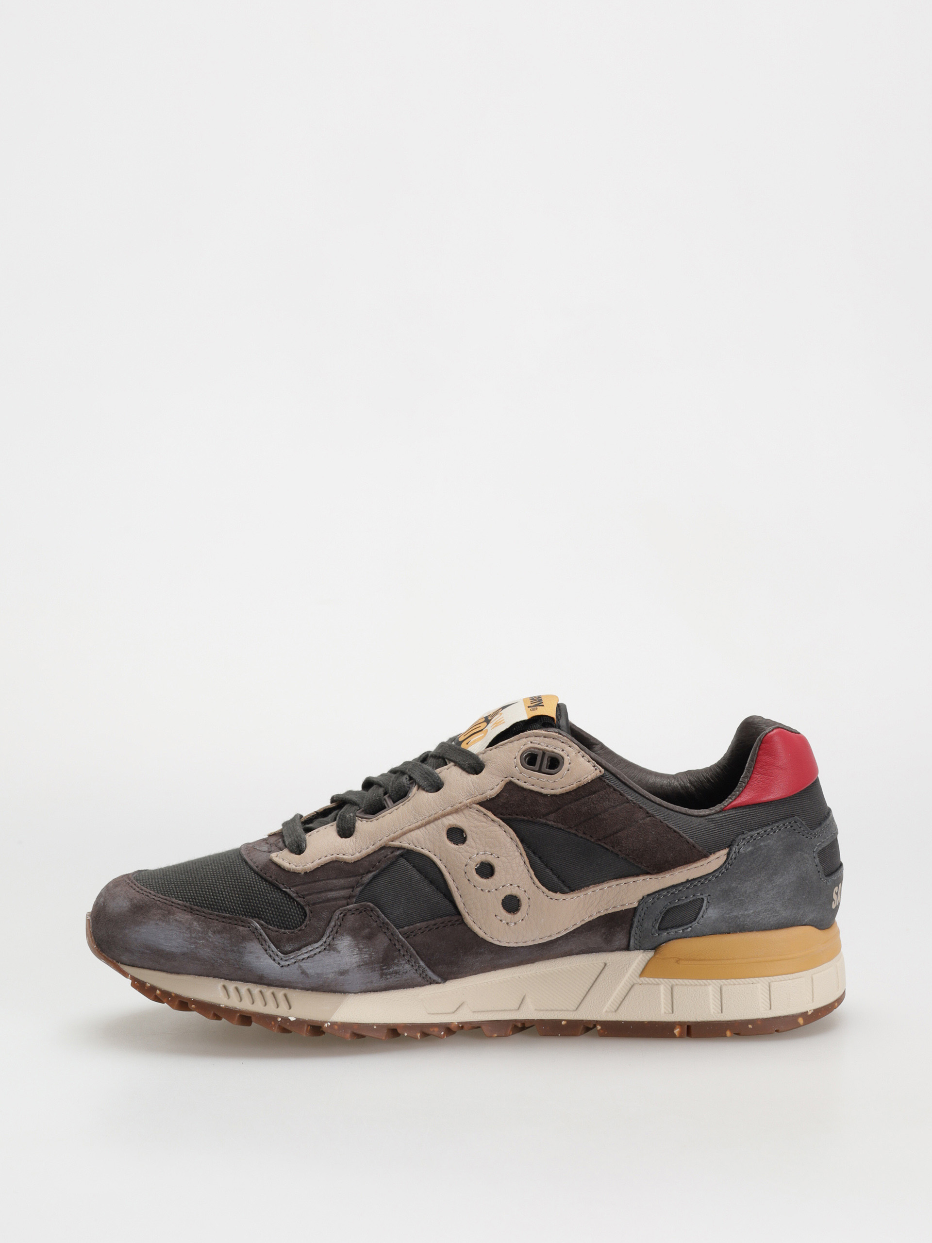 Saucony Shadow 5000 Shoes brown multicolor black brown