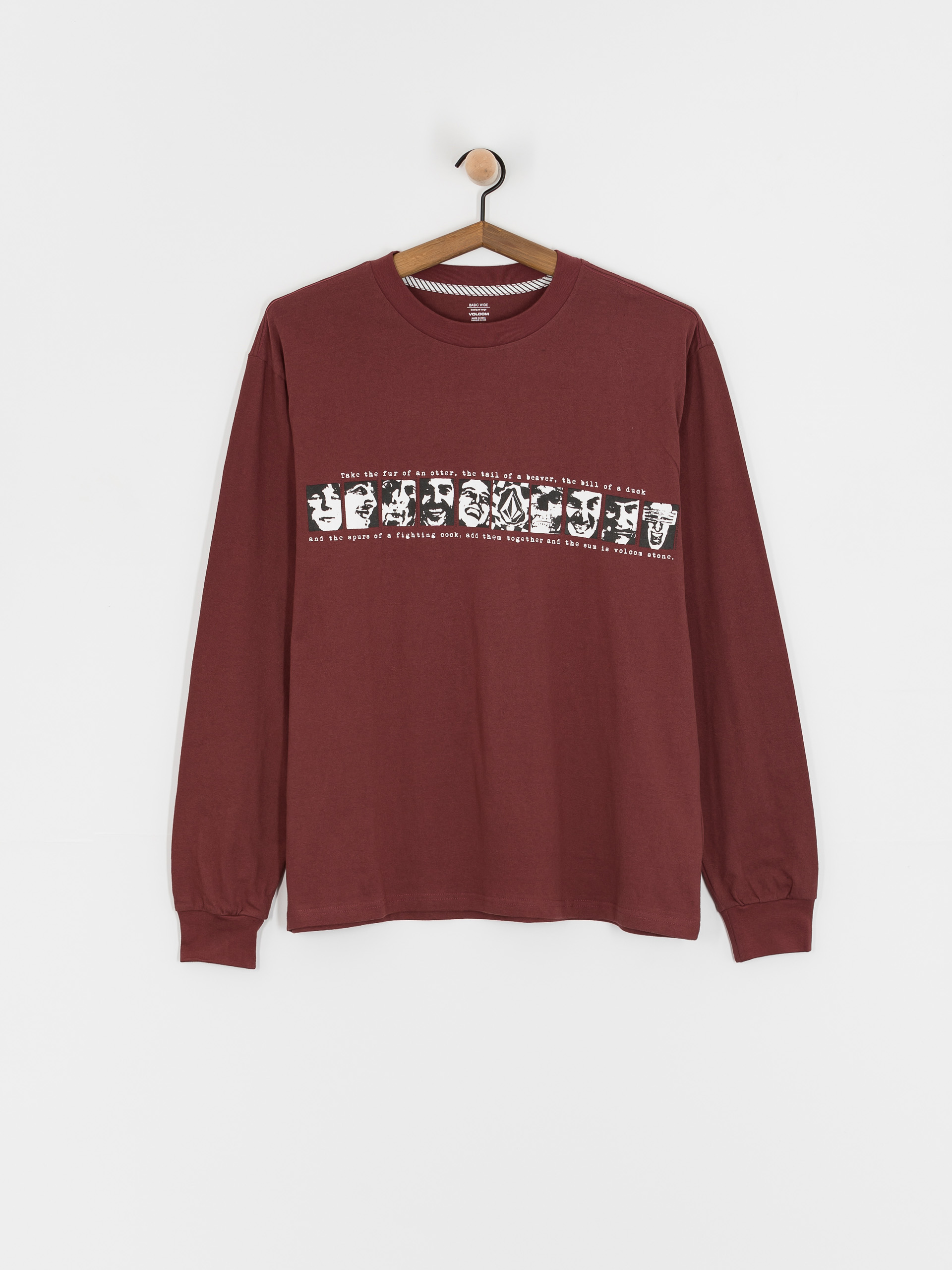 Volcom Skate Vitals Remy Lst 2 Longsleeve - burgundy (merlot)