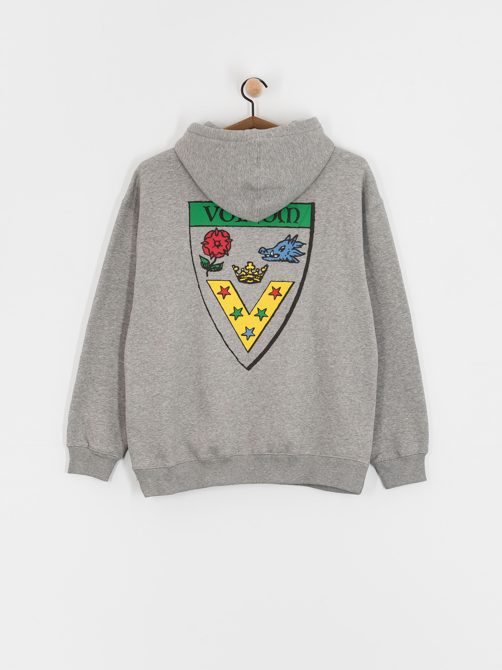 Volcom Fergadelic HD Hoodie (heather grey)