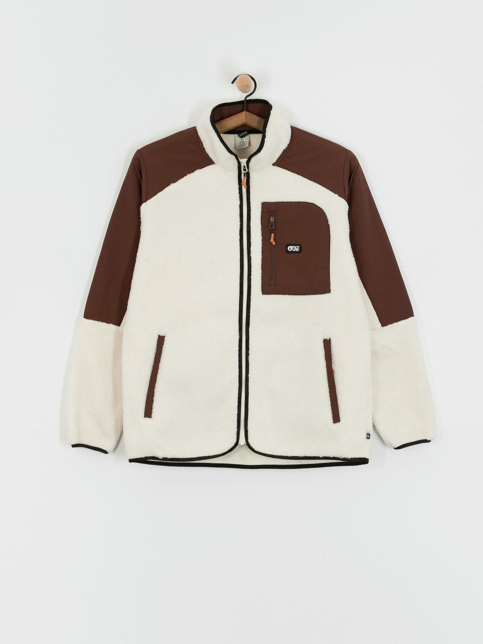 Picture Quilchena Fleece Jacke (tofu chicory coffee)