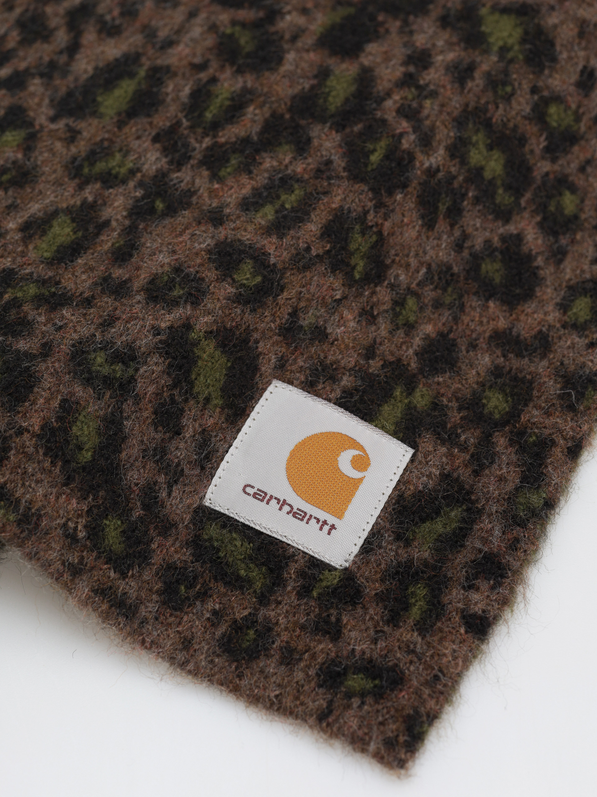 Carhartt WIP Scarf Palmer - camo (camo leo jacquard/tamarind)