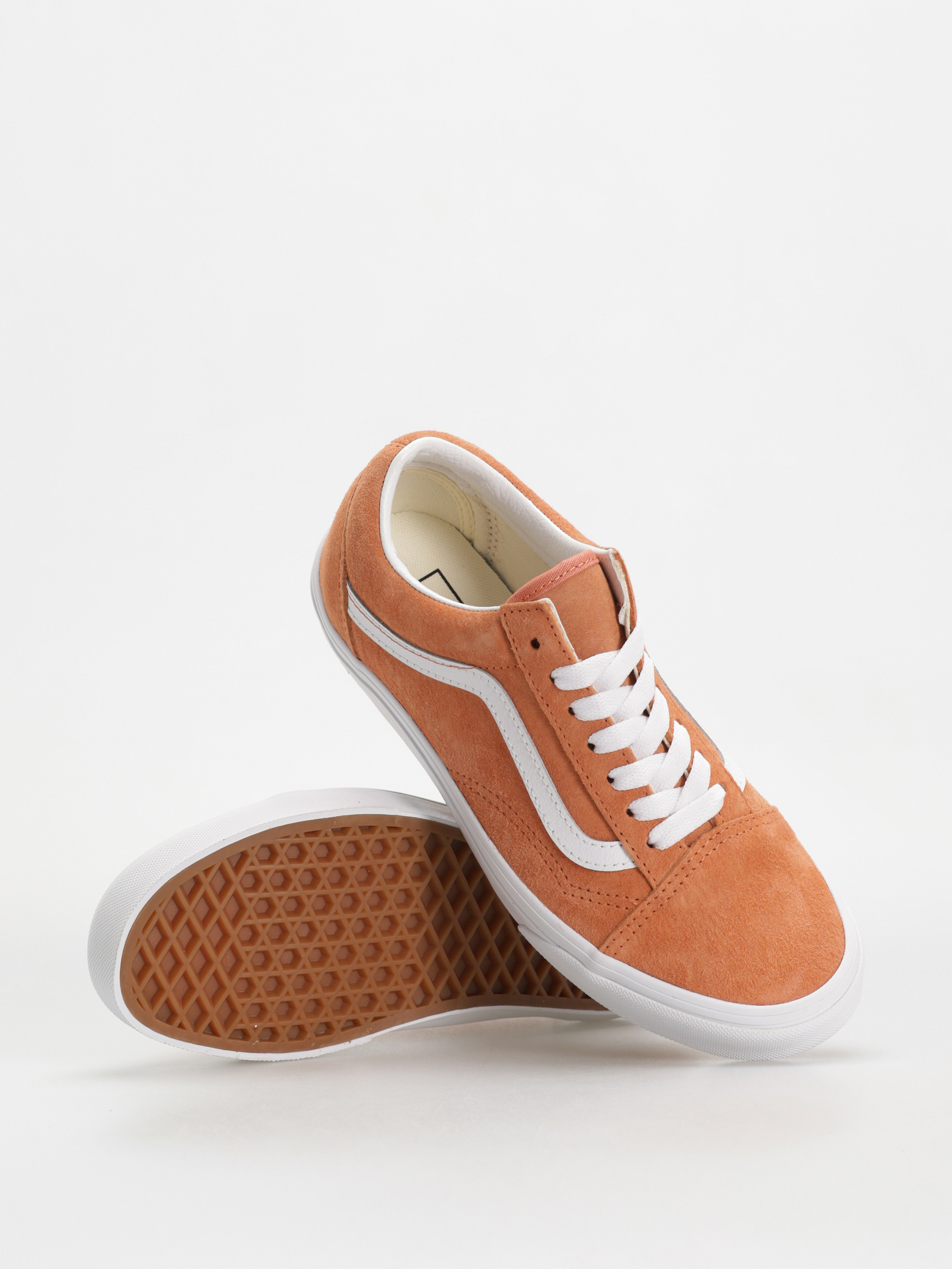 Vans Old Skool Shoes (pig suede carnelian)