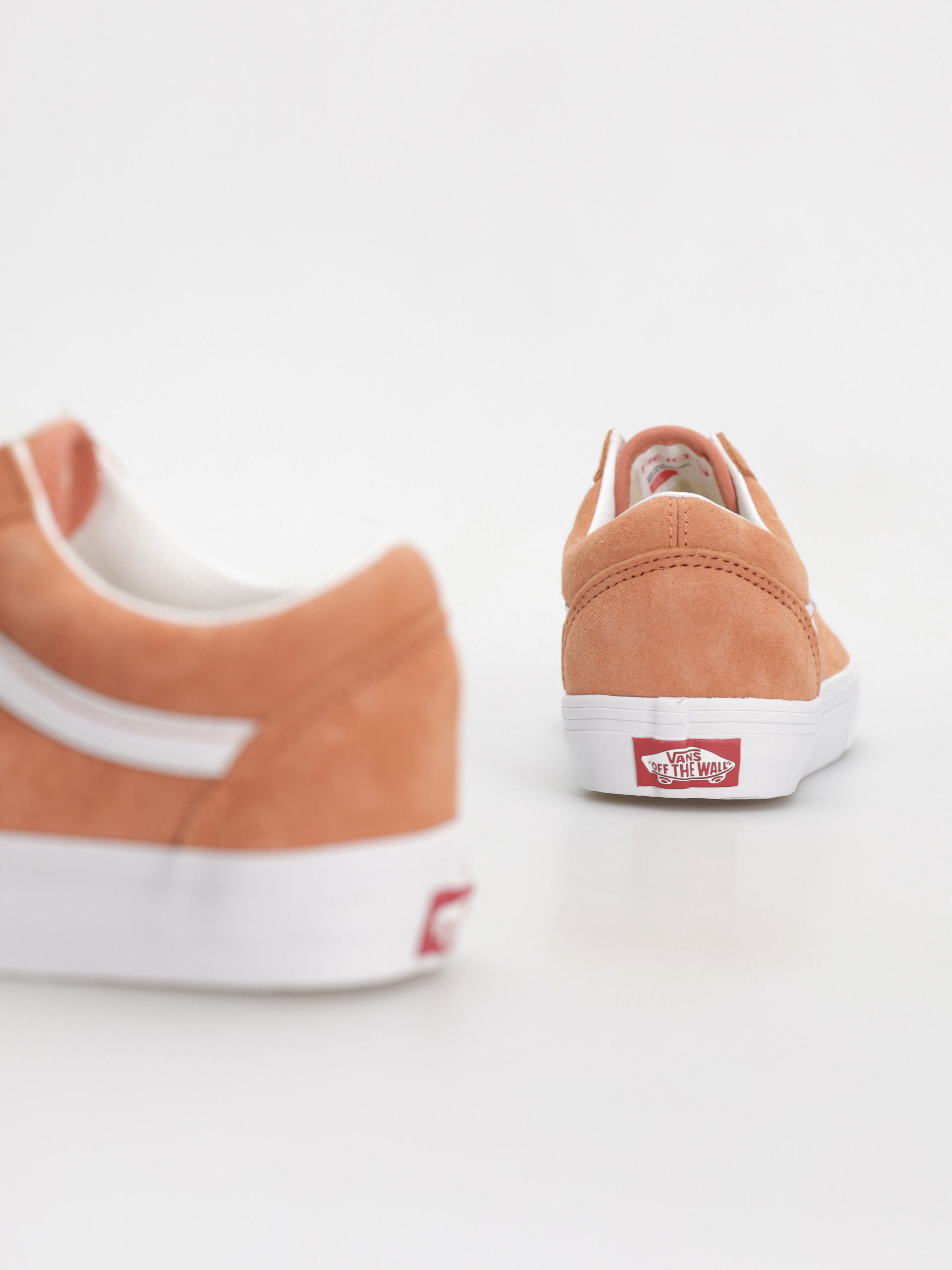 Vans Old Skool Shoes (pig suede carnelian)