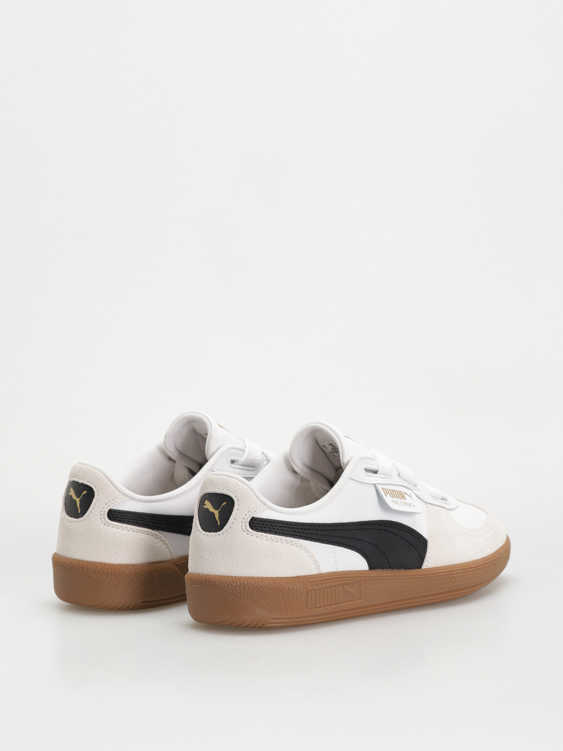 Puma Palermo Wide Lace SD Shoes (puma white puma black)