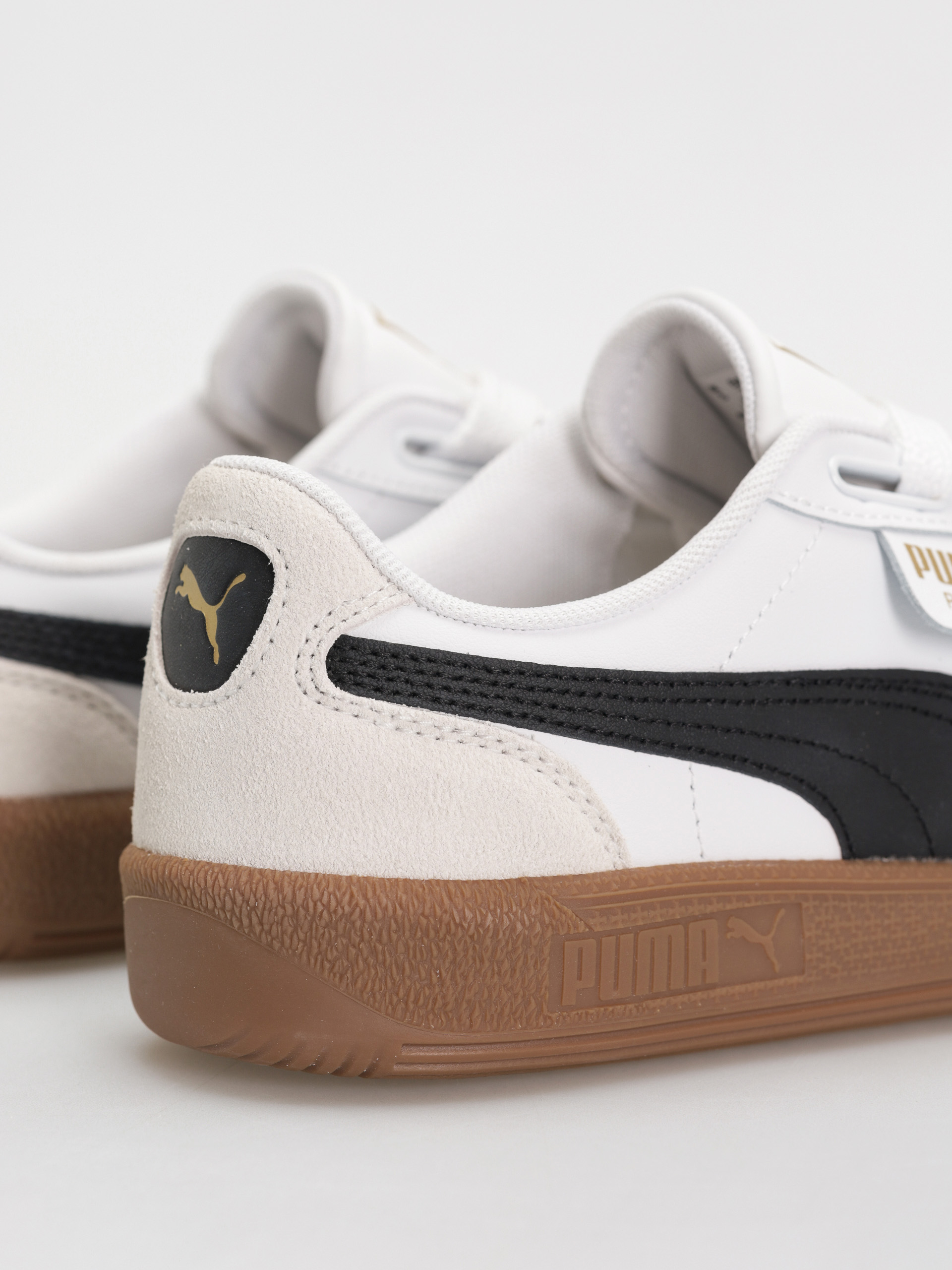 Puma Palermo Wide Lace SD Shoes (puma white puma black)