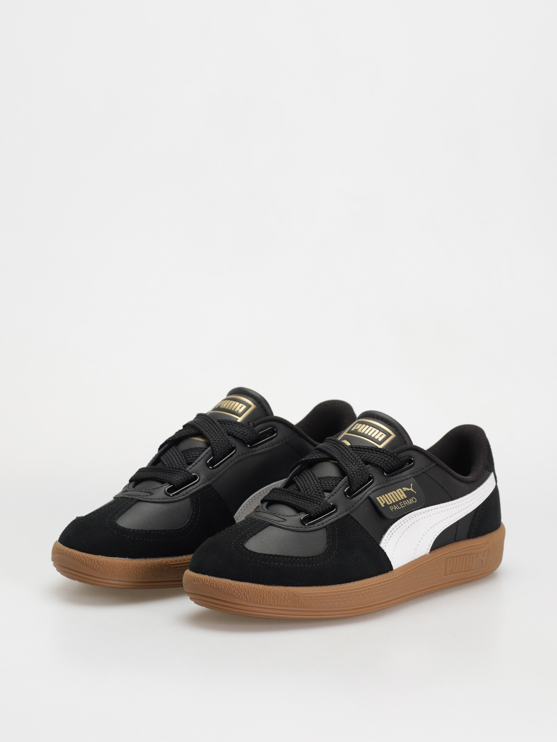 Puma Palermo Wide Lace SD Schuhe (puma black puma white)