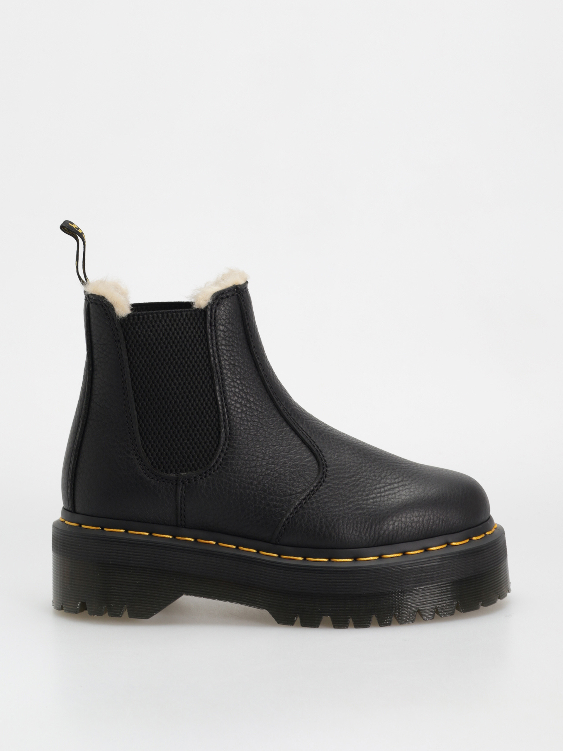 Dr martens 1460 mono fur lined hotsell