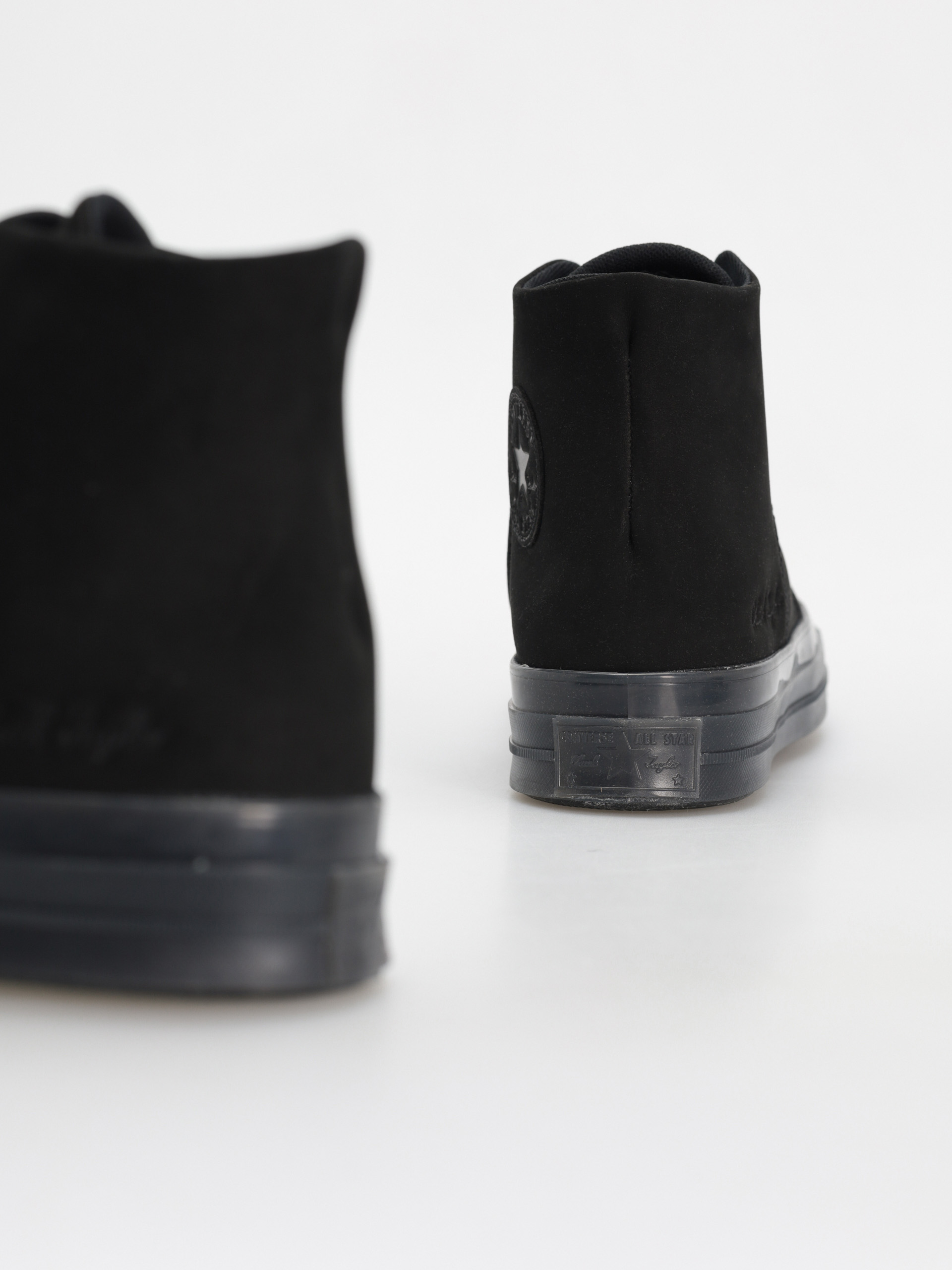 Converse Chuck 70 Hi Marquis Nubuck Suede Chucks (black/black/black)