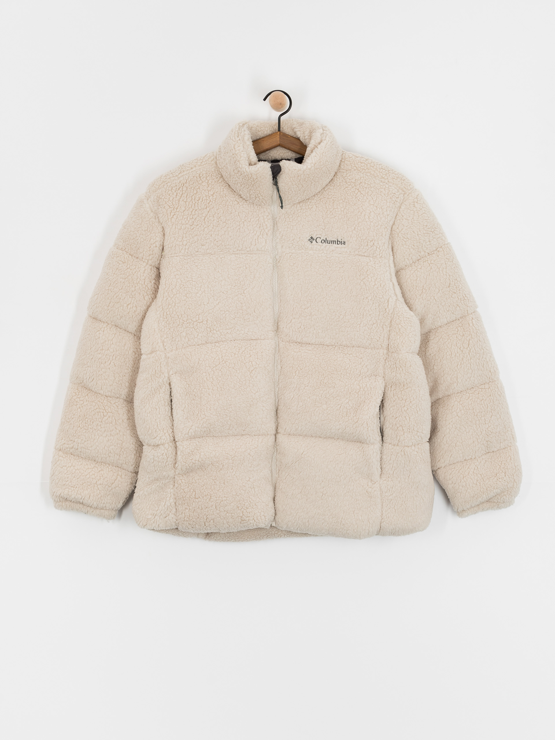 Columbia Jacke Puffect II Sherpa (dark stone)