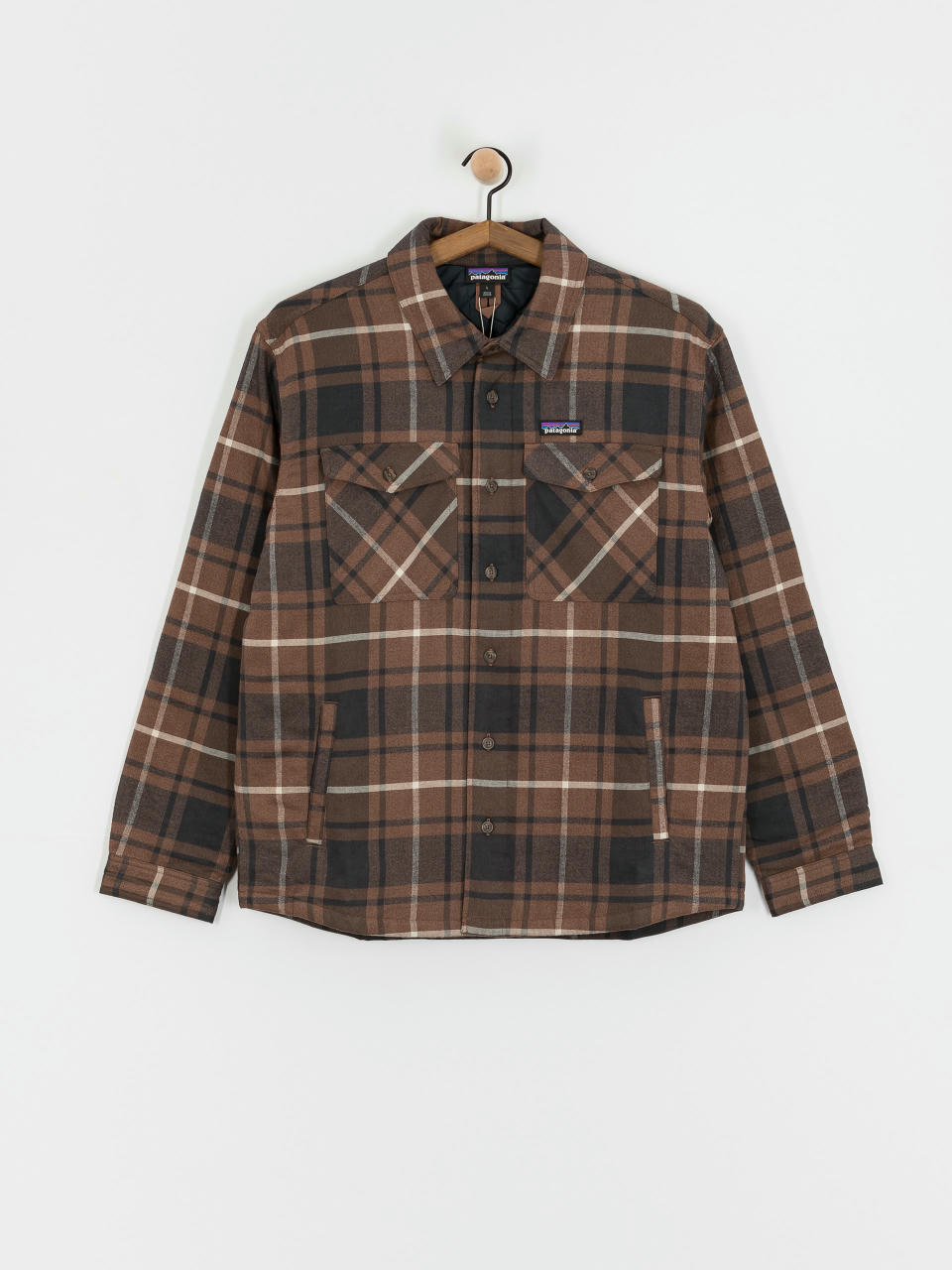 Patagonia Hemd LW Insulated Fjord Flannel (outdoor molasses brown)