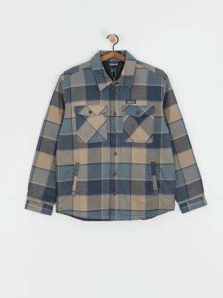 Patagonia Hemd LW Insulated Fjord Flannel (william smolder blue)