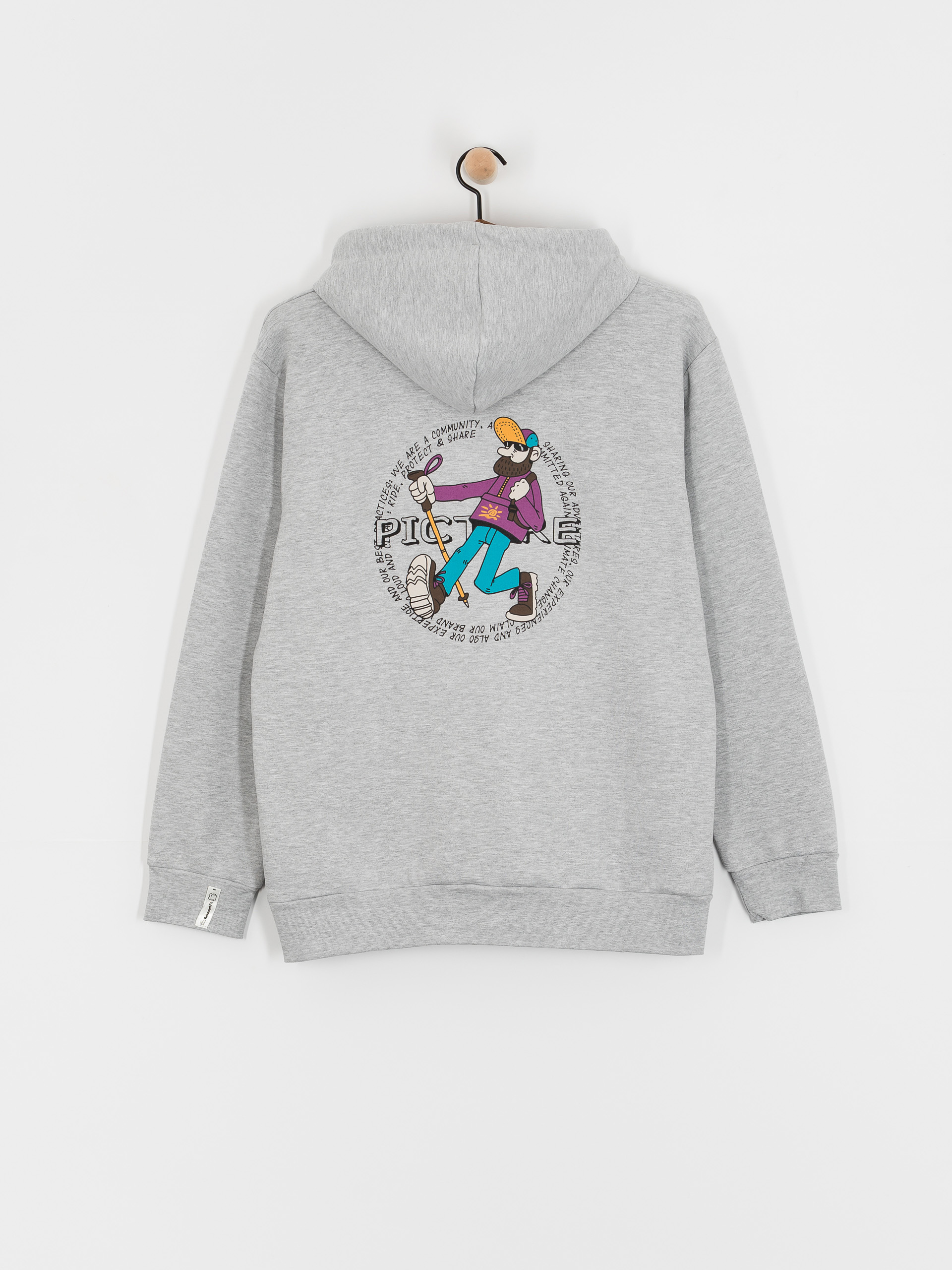 Picture Sweatshirt Dewatto (grey melange)