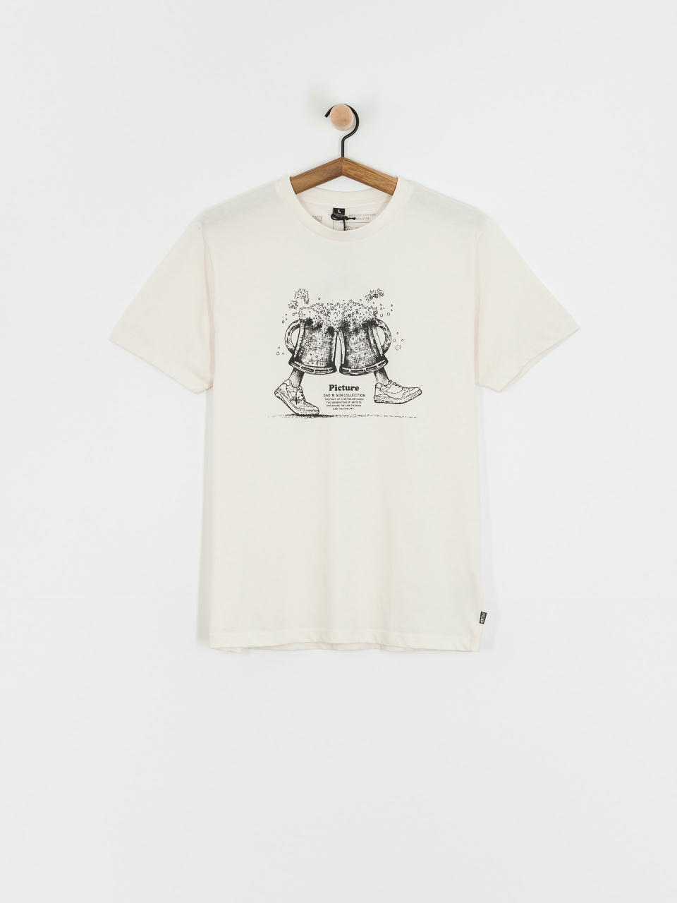 Picture T-Shirt D&S Beerfoot (natural white)