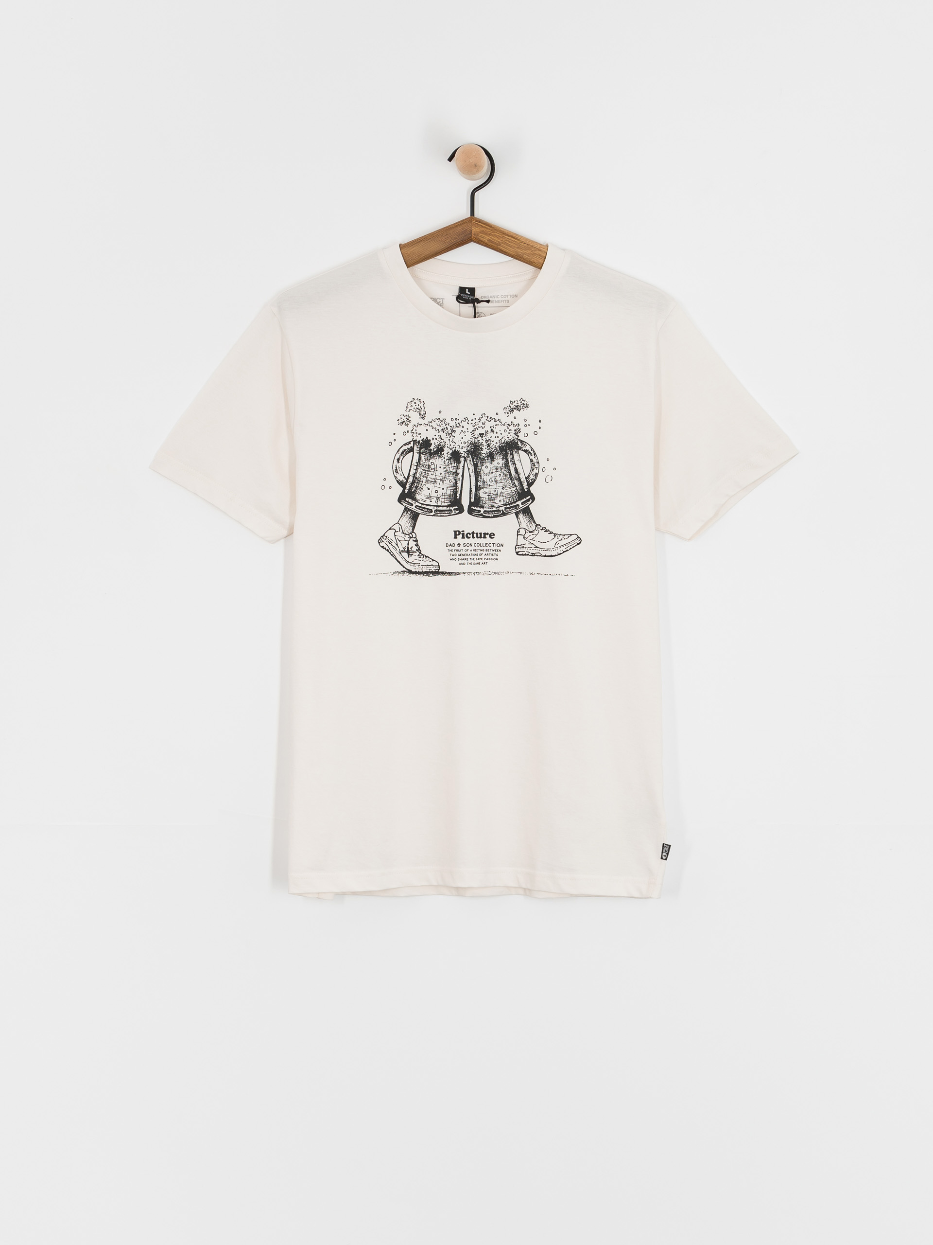 Picture T-Shirt D&S Beerfoot (natural white)