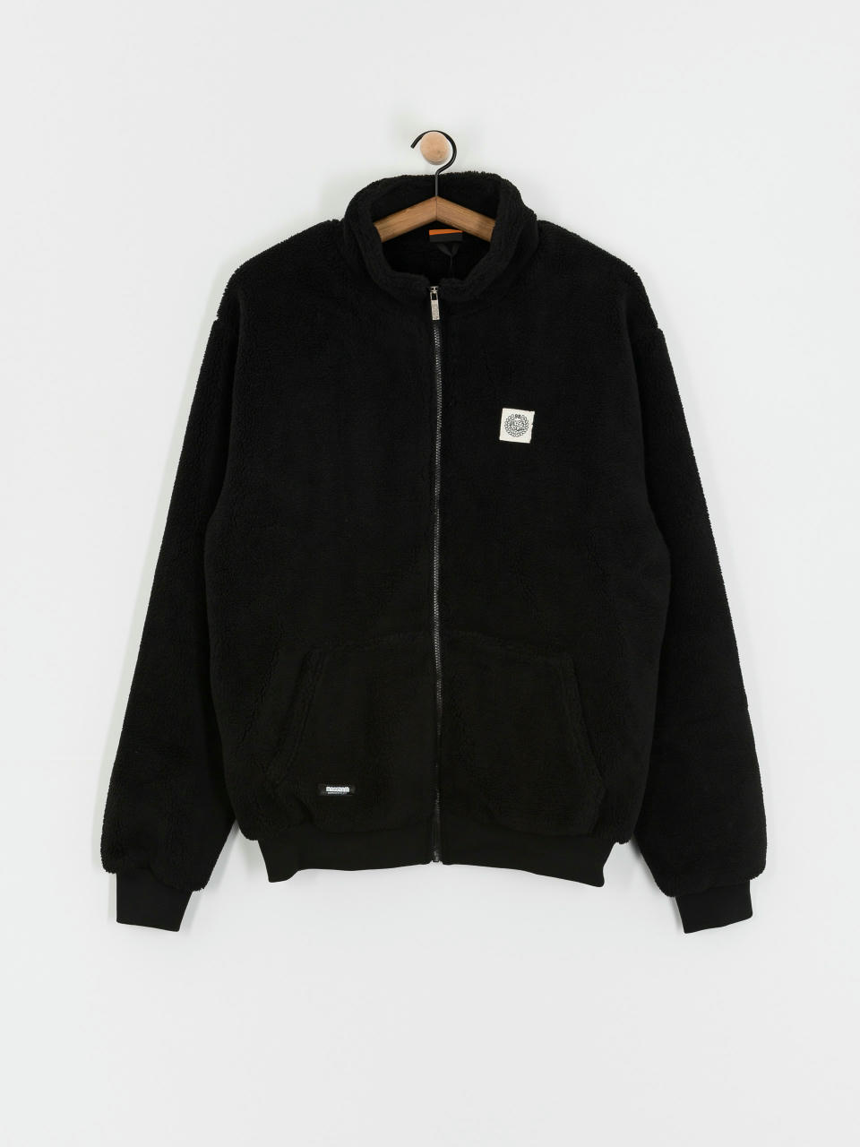 MassDnm Jacke Patch Teddy Zip (black)