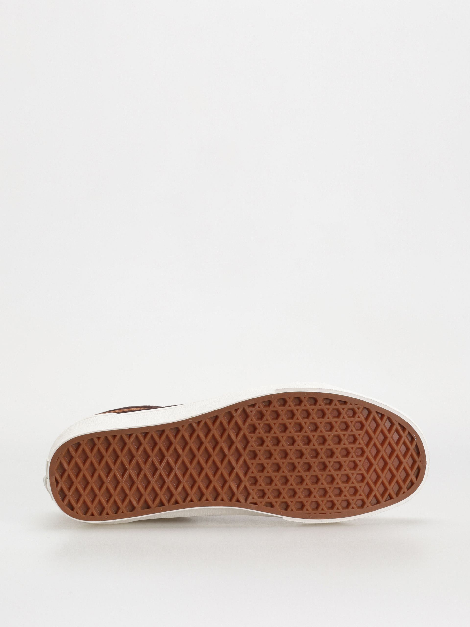 Vans Schuhe Old Skool (pig suede plaid glazed ginger)