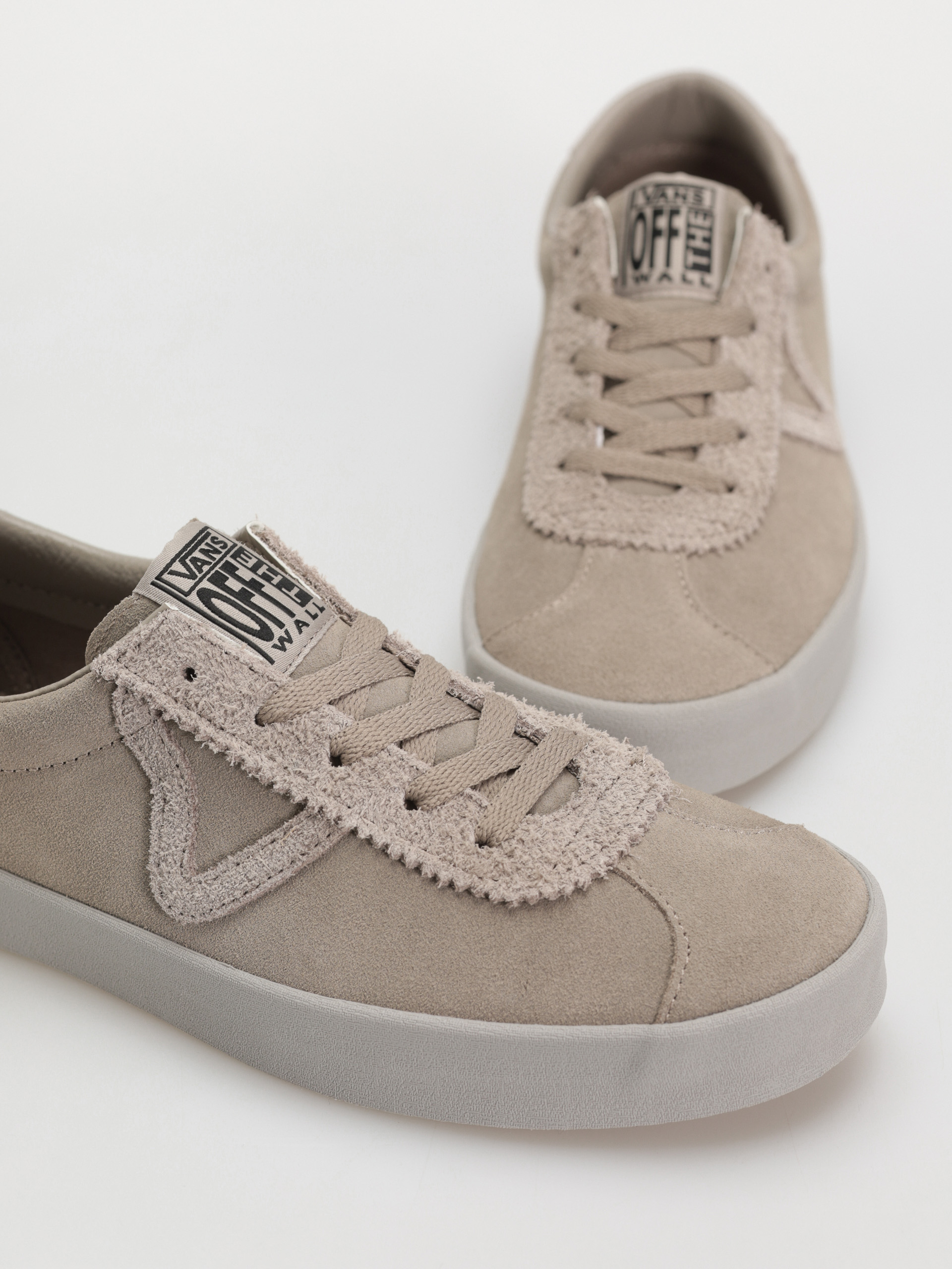 Vans Lampin suede moon rock 26.5㎝ US Vans Shoes Sport Low - grey (suede mix moon rock)
