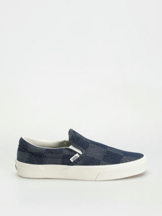 Vans Shoes Classic Slip On (denim check navy)