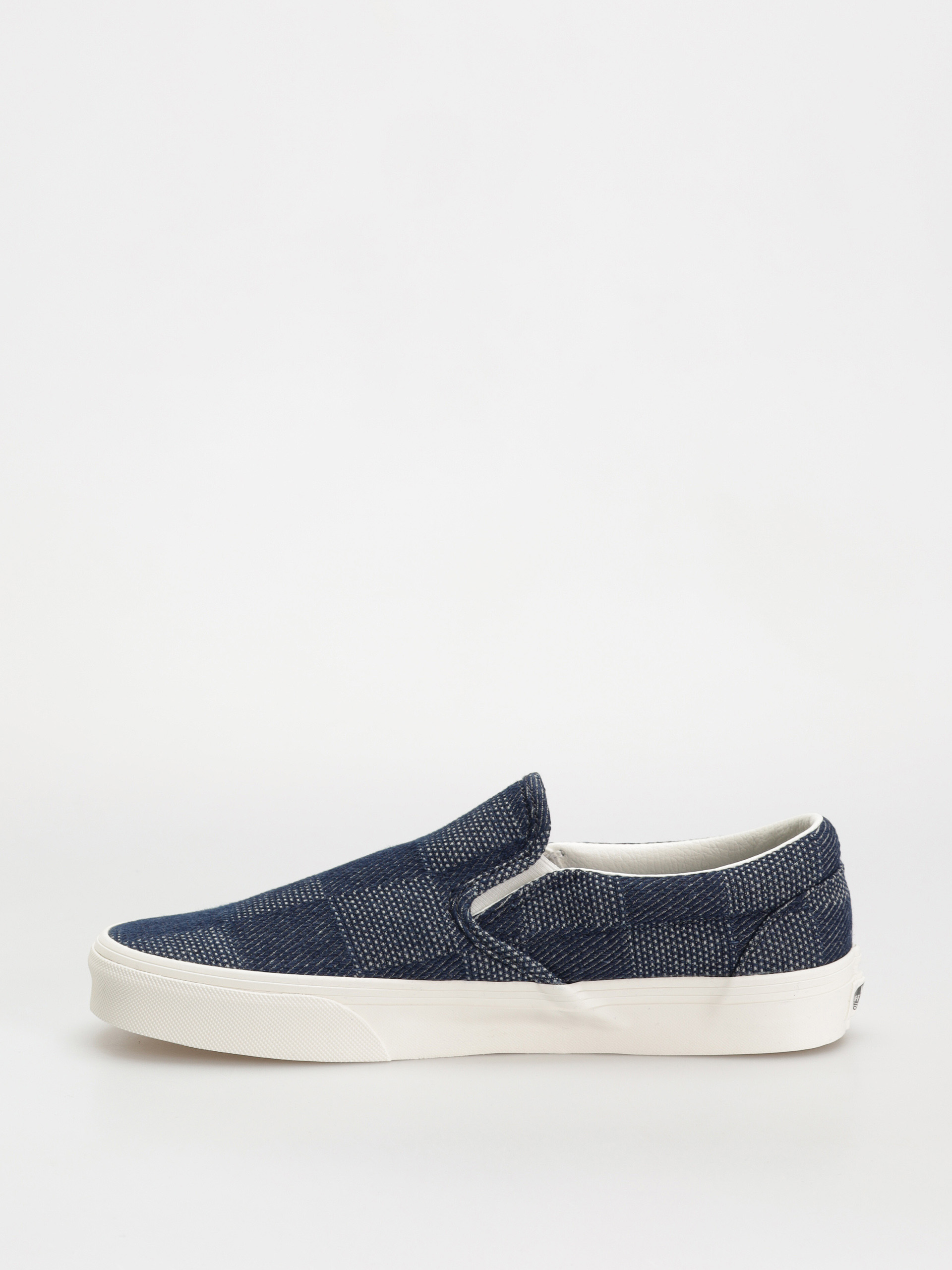 Vans Shoes Classic Slip On (denim check navy)