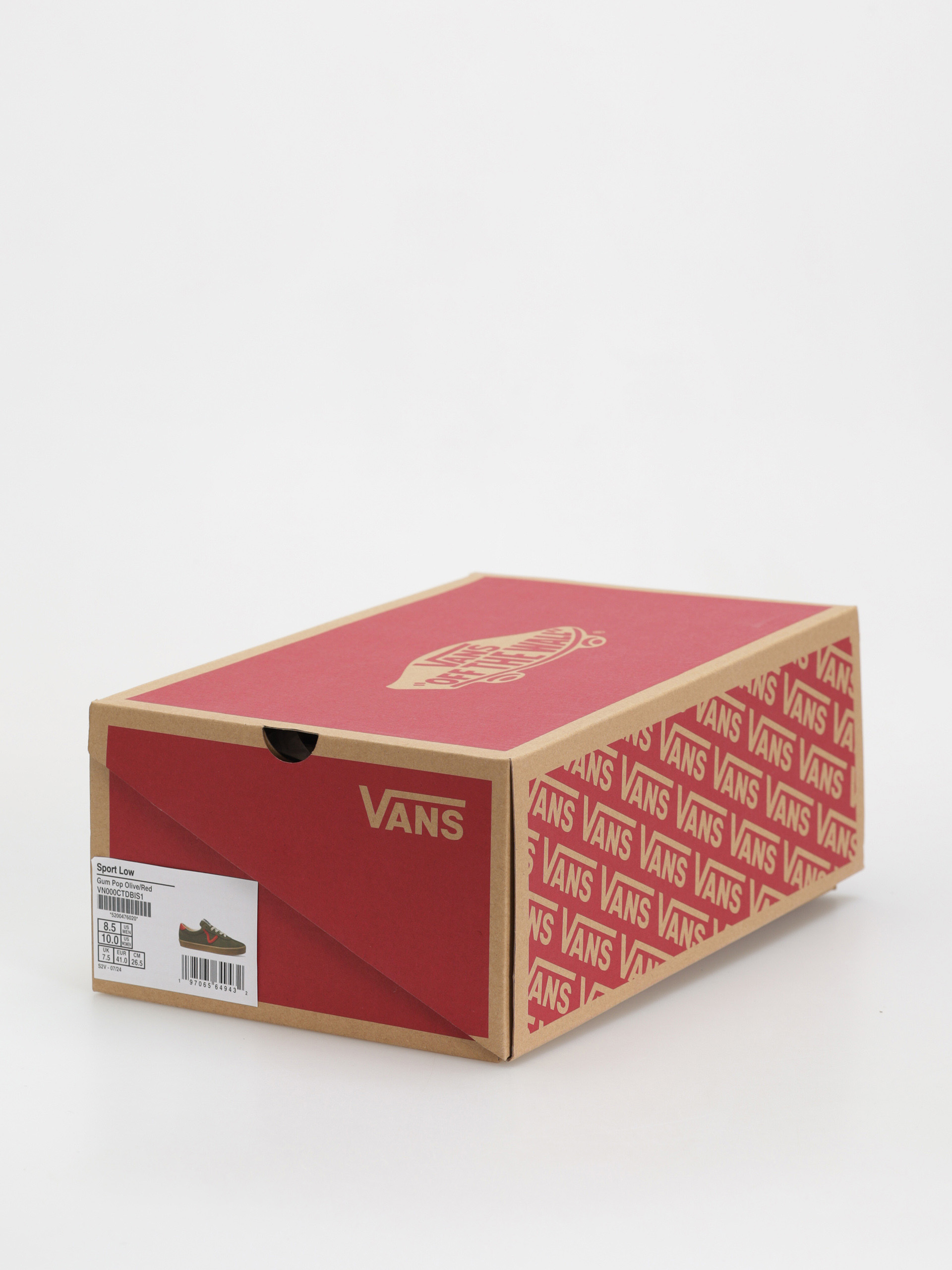 Vans Schuhe Sport Low (gum pop olive/red)