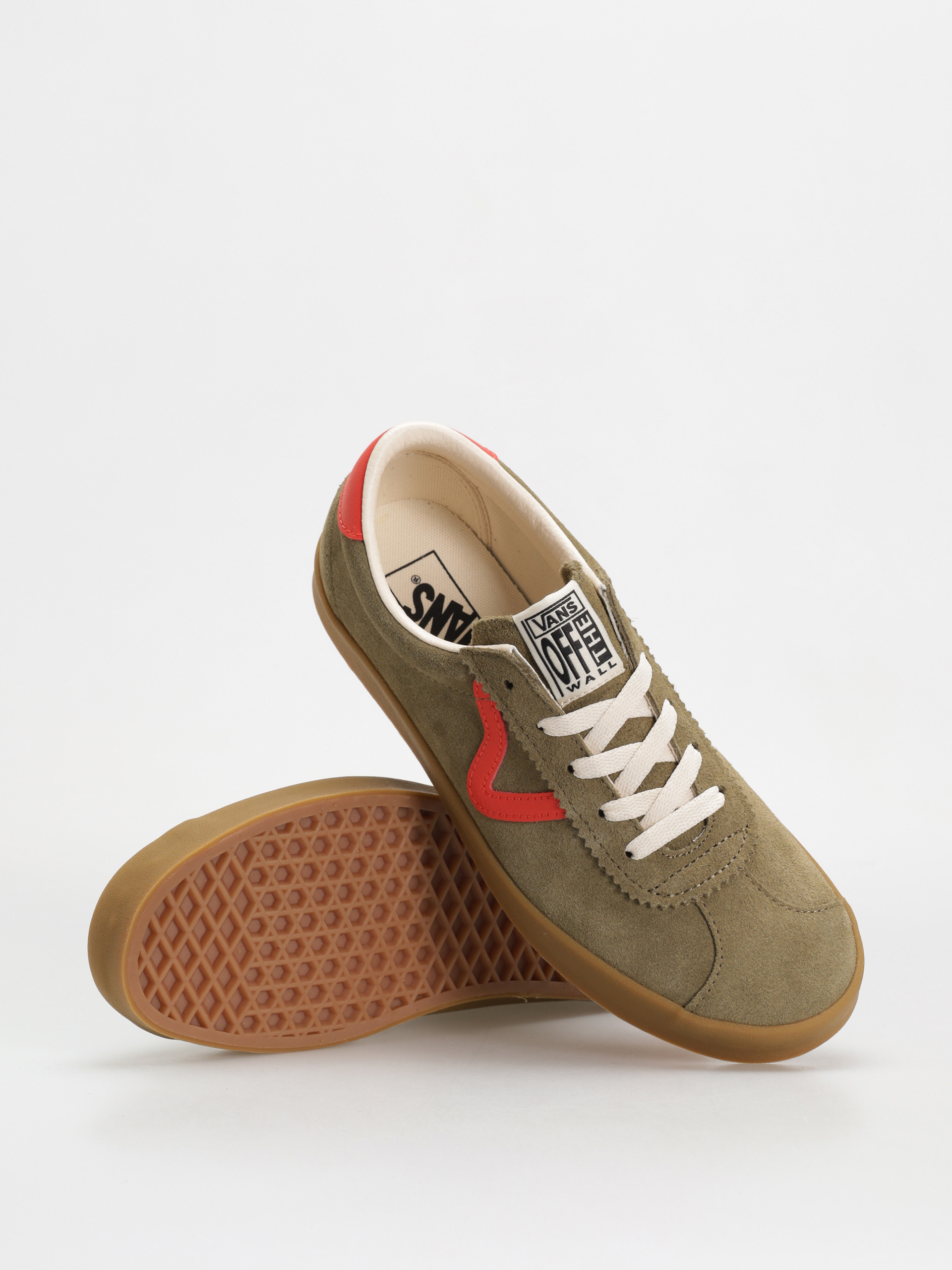 Vans Schuhe Sport Low (gum pop olive/red)
