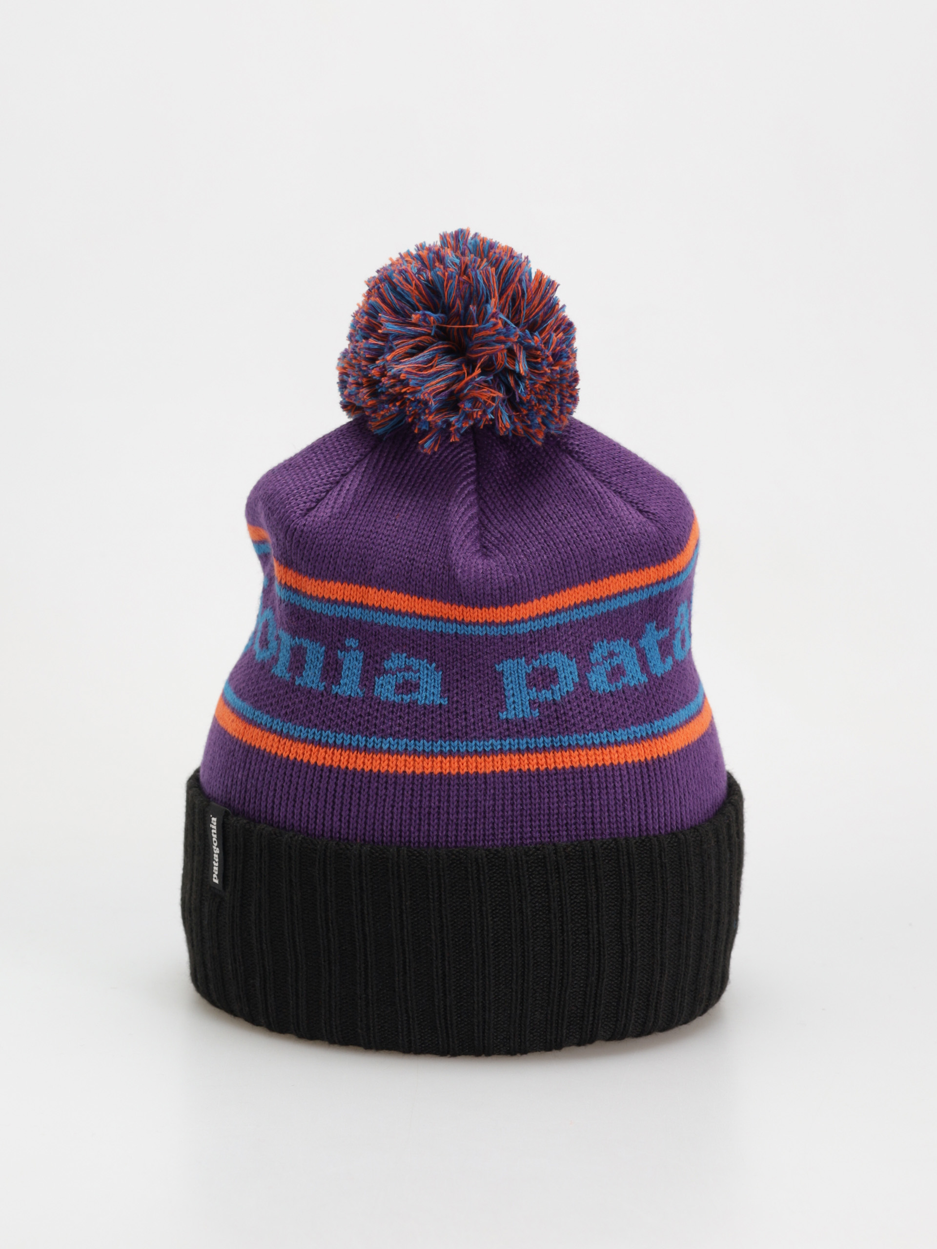 Patagonia Beanie Powder Town violet multicolor park stripe purple